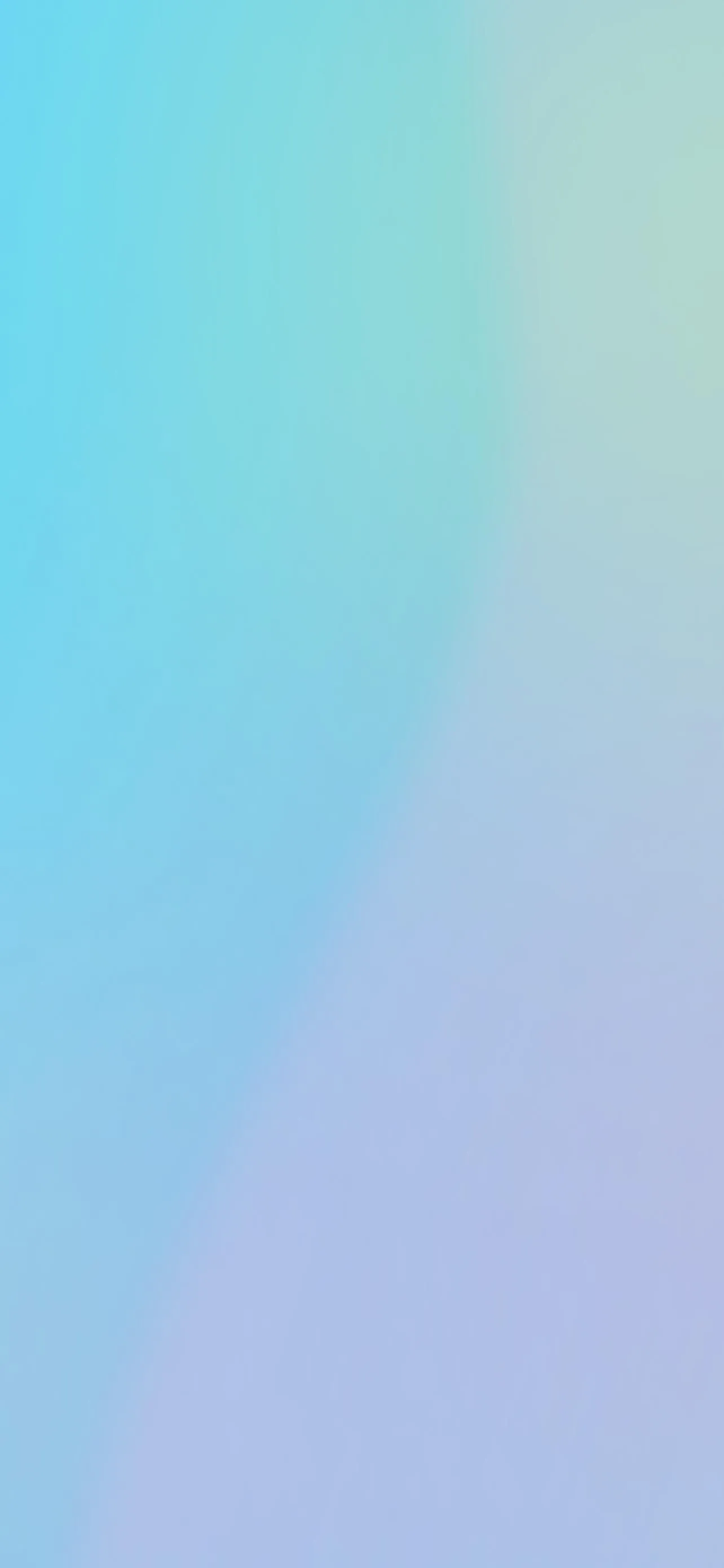 Soft Pastel Gradient Purple Blue Creative Mobile Wallpaper