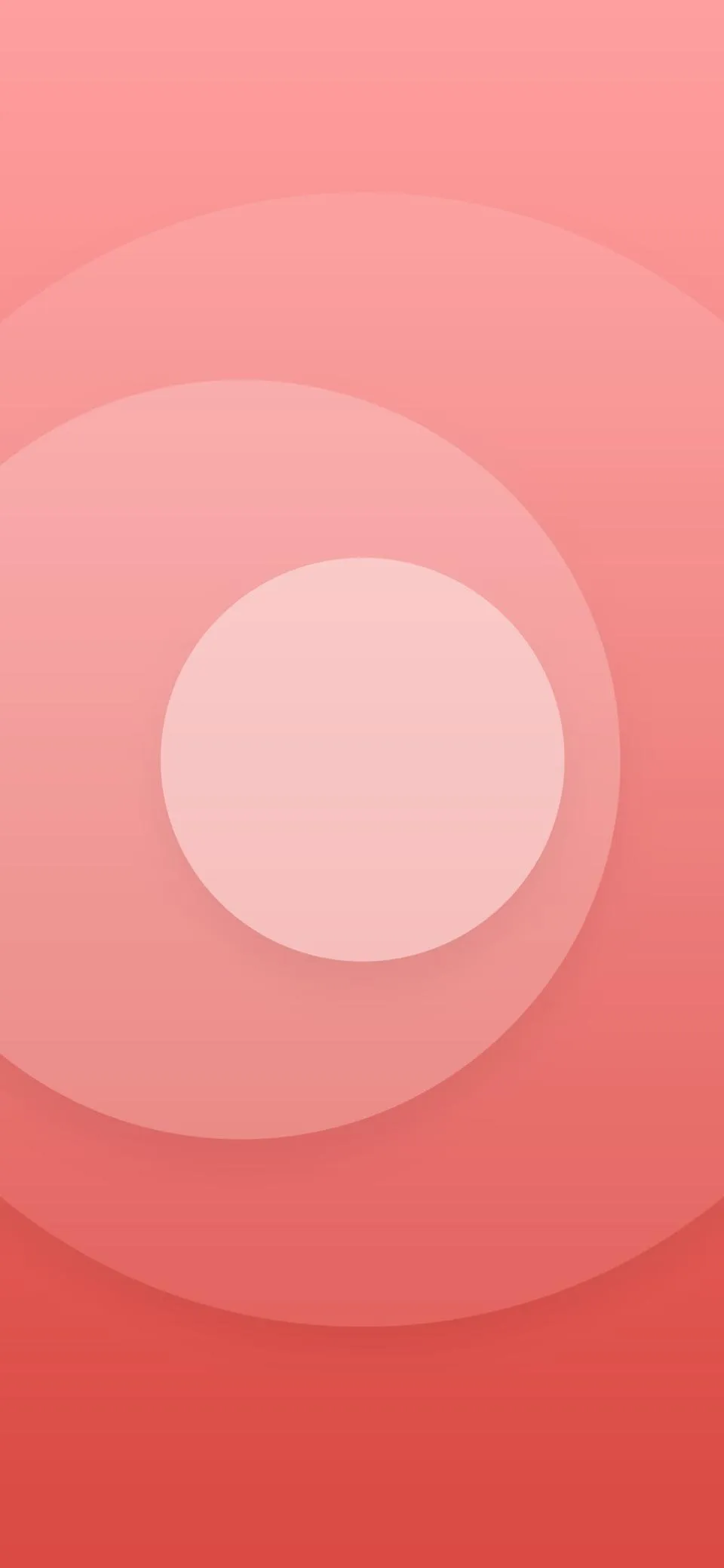 Soft Red Modern Circle Gradient Mobile Background Wallpaper