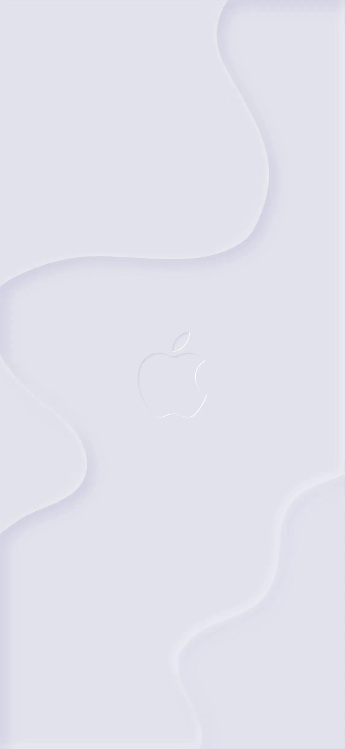 Soft White Minimal Texture Clean Mobile Background