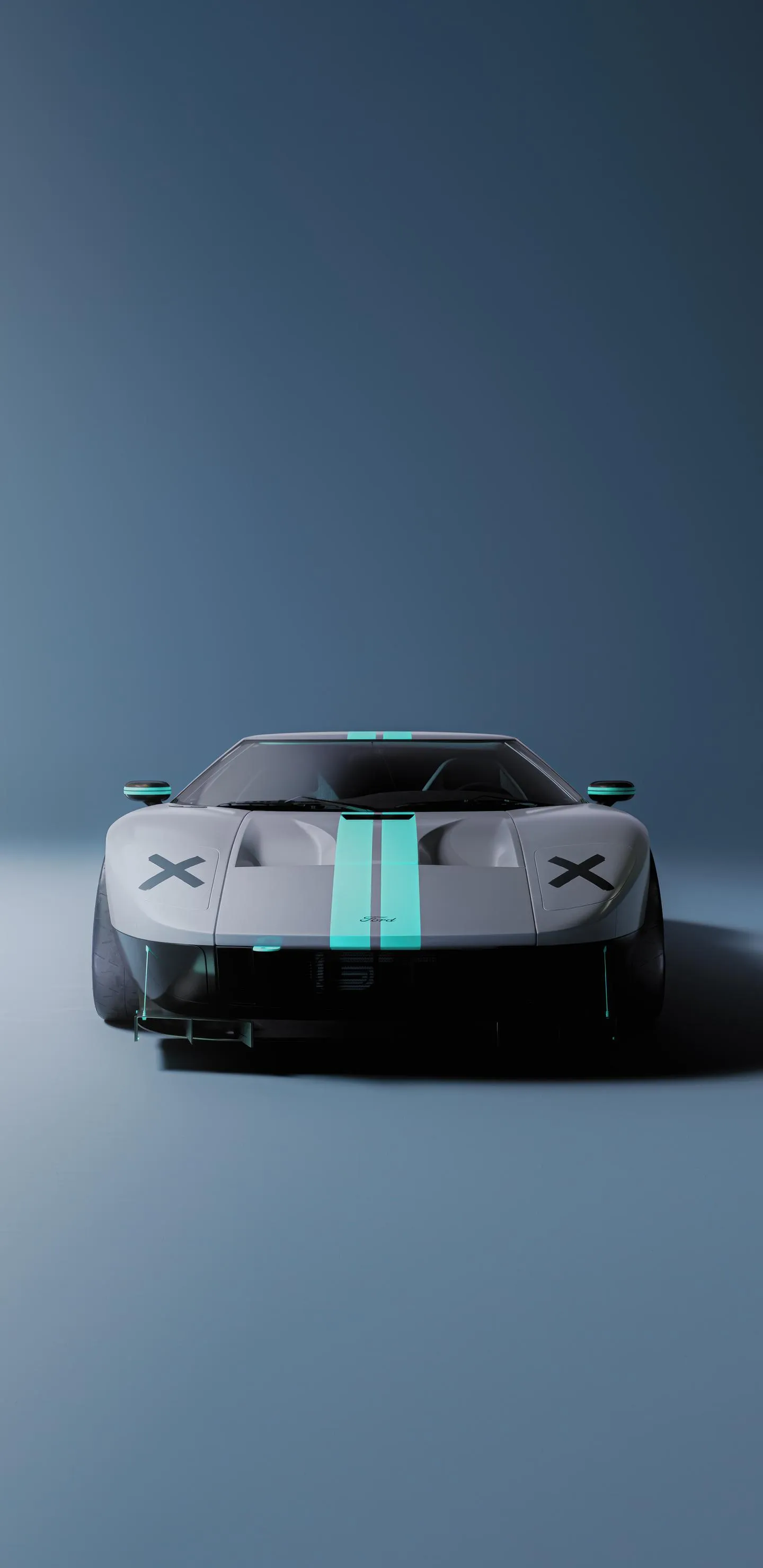 Sports Car Studio Shot High Quality Phone Wallpaper