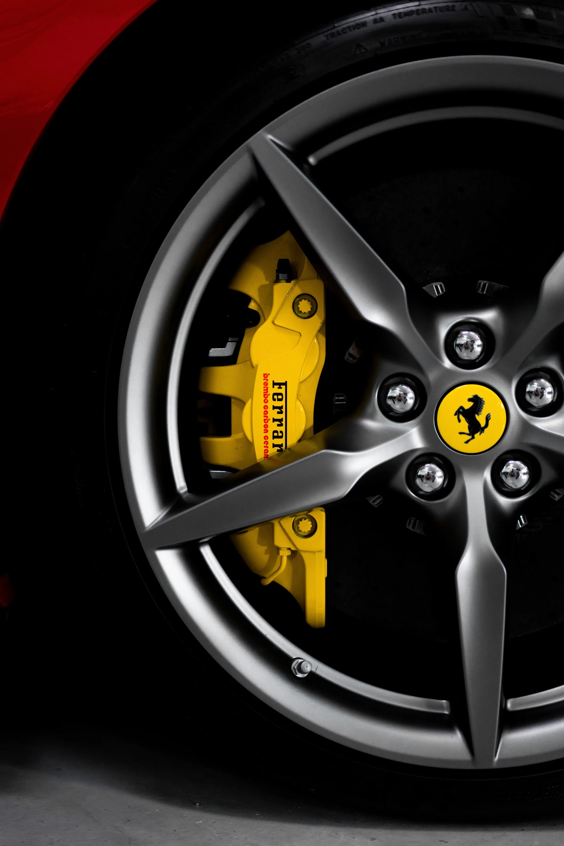 Sports Car Wheel Focus Shot for OnePlus 10 Pro Wallpaper