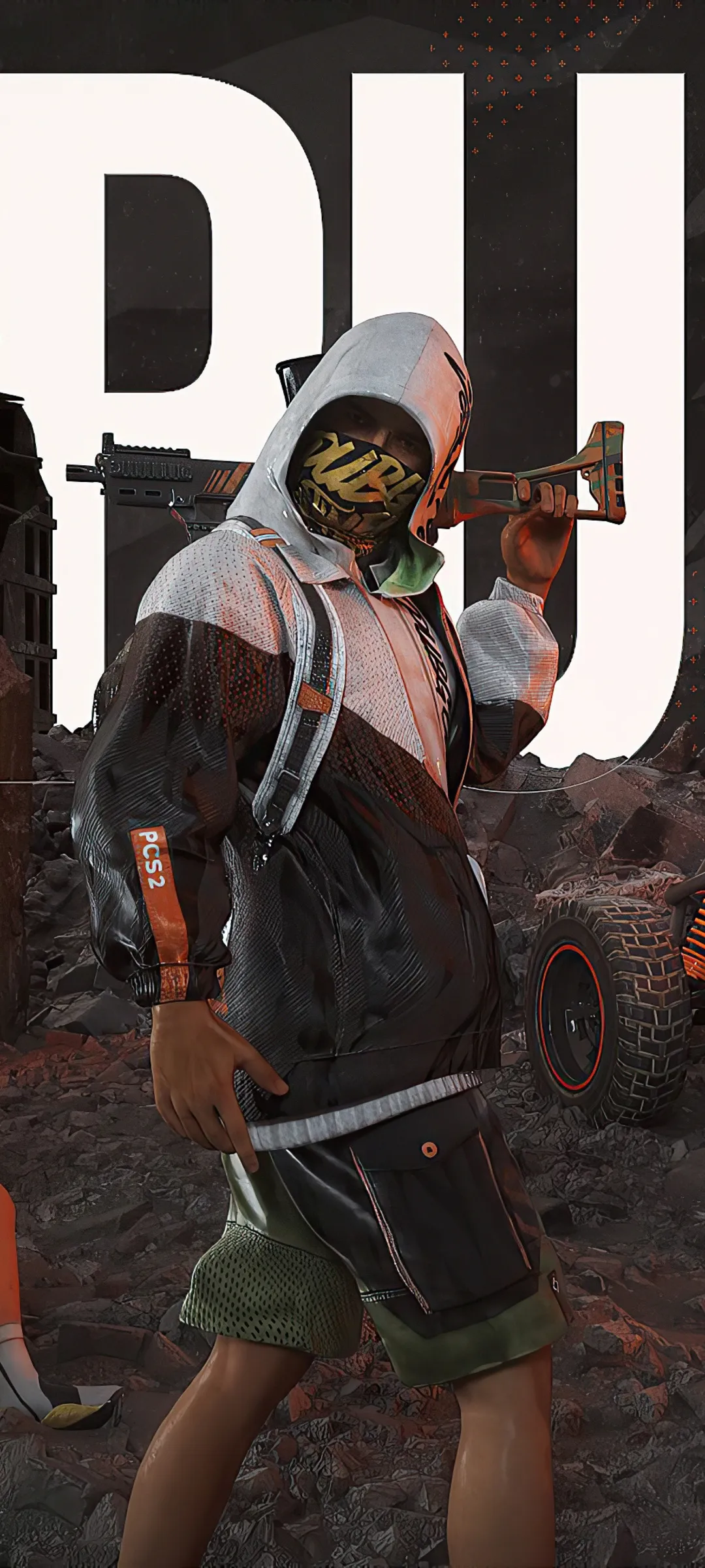 Streetwear Gamer in Urban Style Pose with Bold Energy