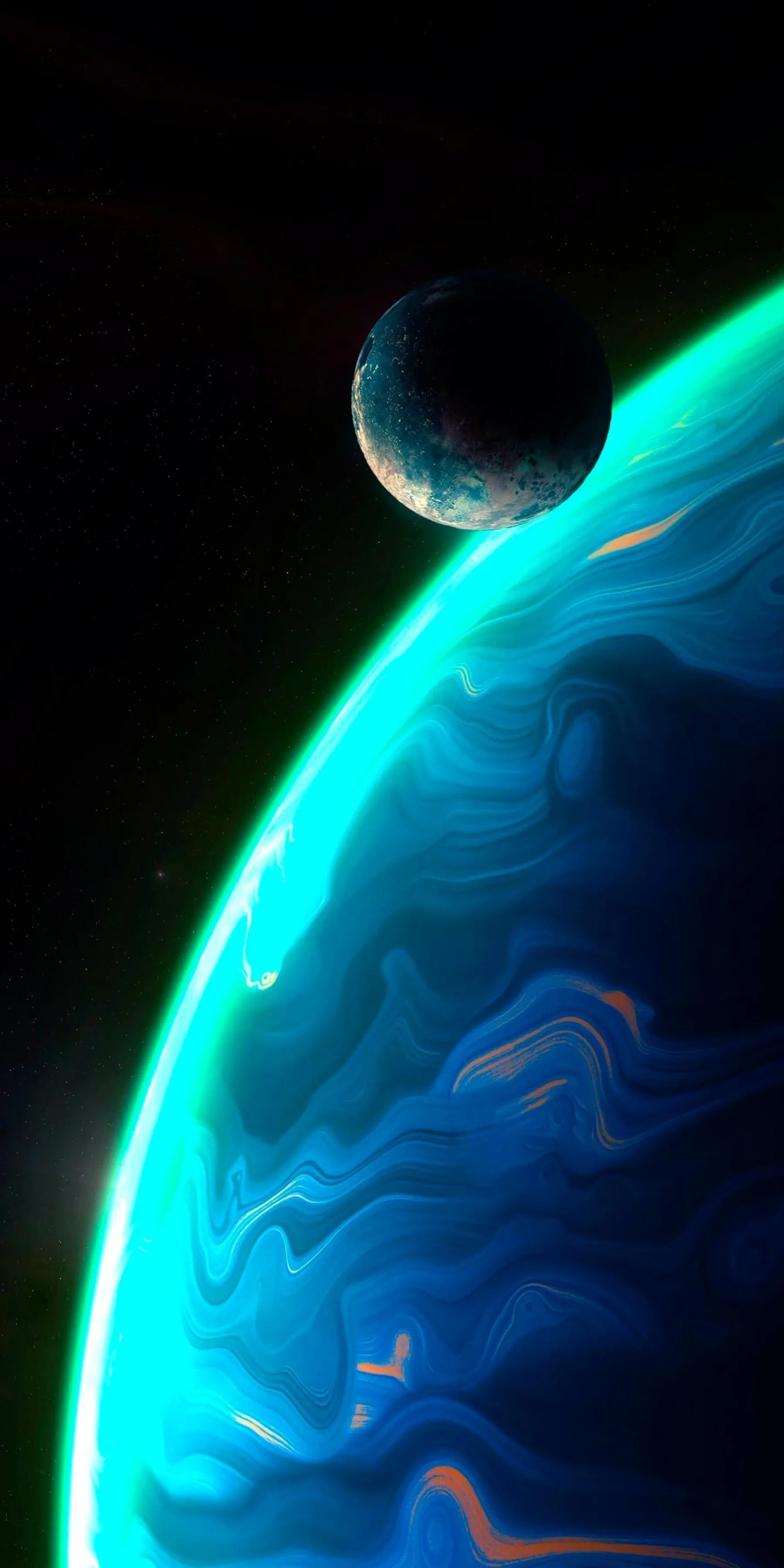 Stunning Earth View from Space Captured in Detail Wallpaper