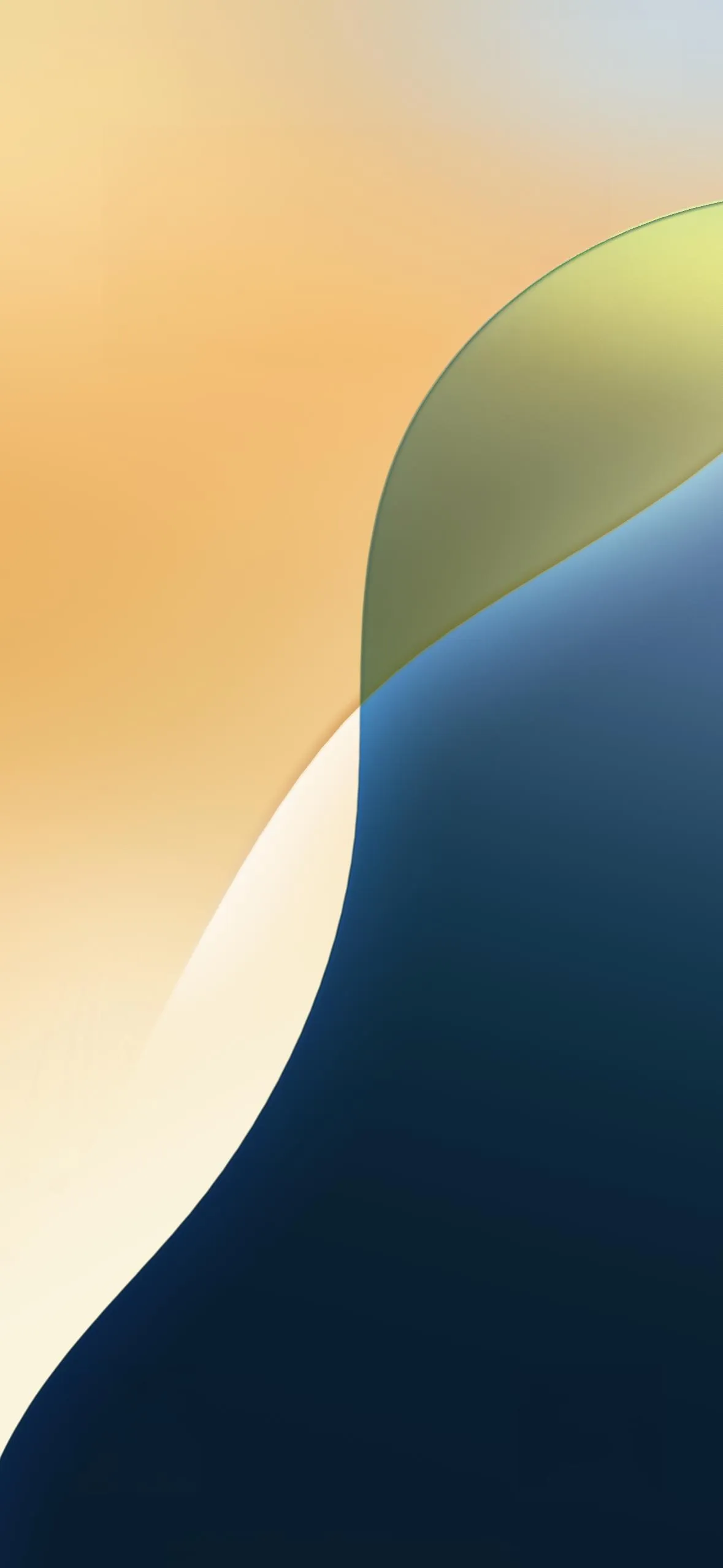 Stylish Blue and Gold Gradient for Modern Wallpaper