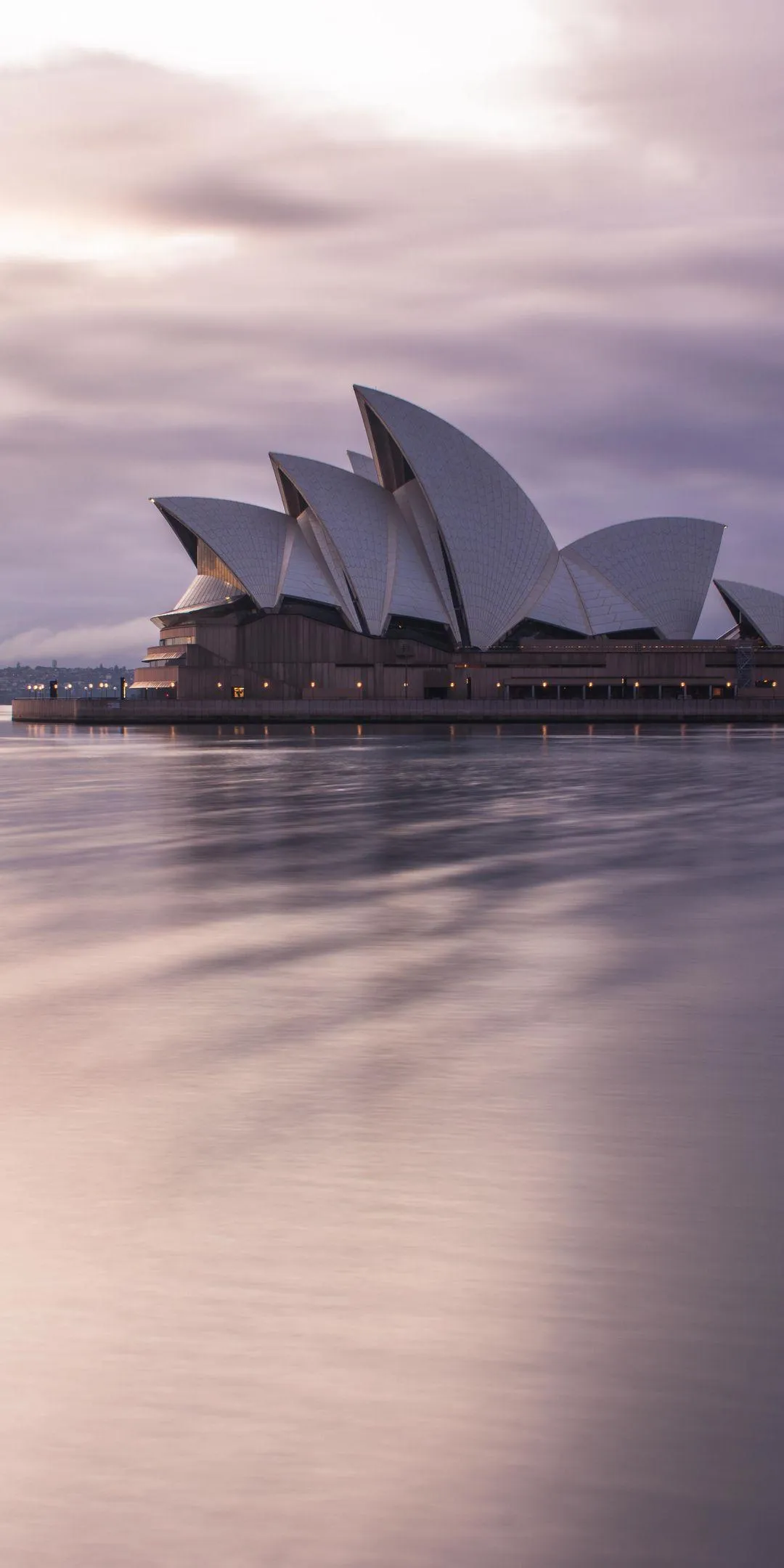 Sydney Opera House at Sunrise with Calm Waters View