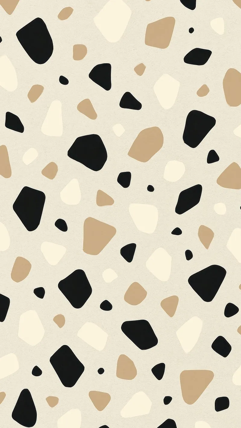Terrazzo Pattern With Light Neutral Tones for Modern Style