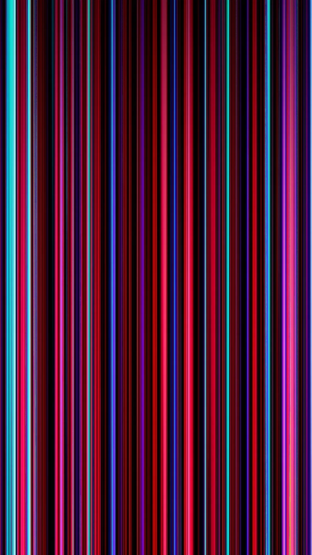 Vibrant Color Stripes Pattern for iPhone 12 Mini Wallpaper