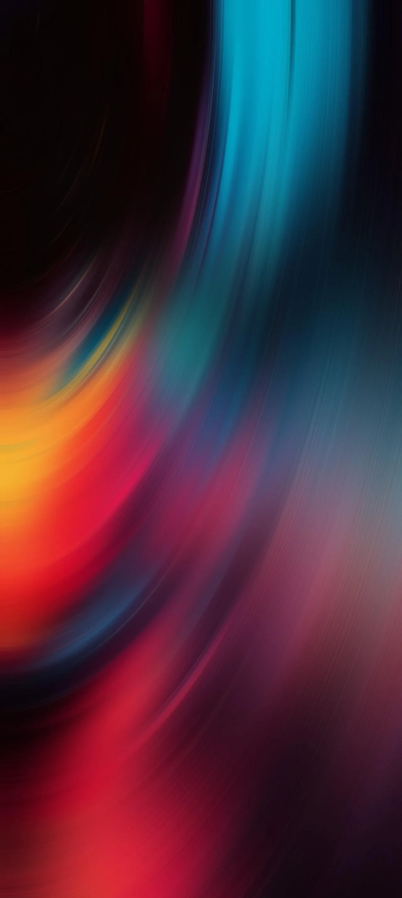 Vibrant Motion Blur Colors for Creative Mobile Style