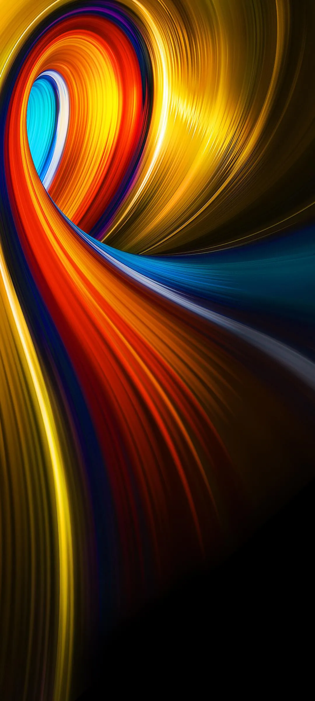 Vivid Color Swirls with Dynamic Motion for Digital Aesthetic