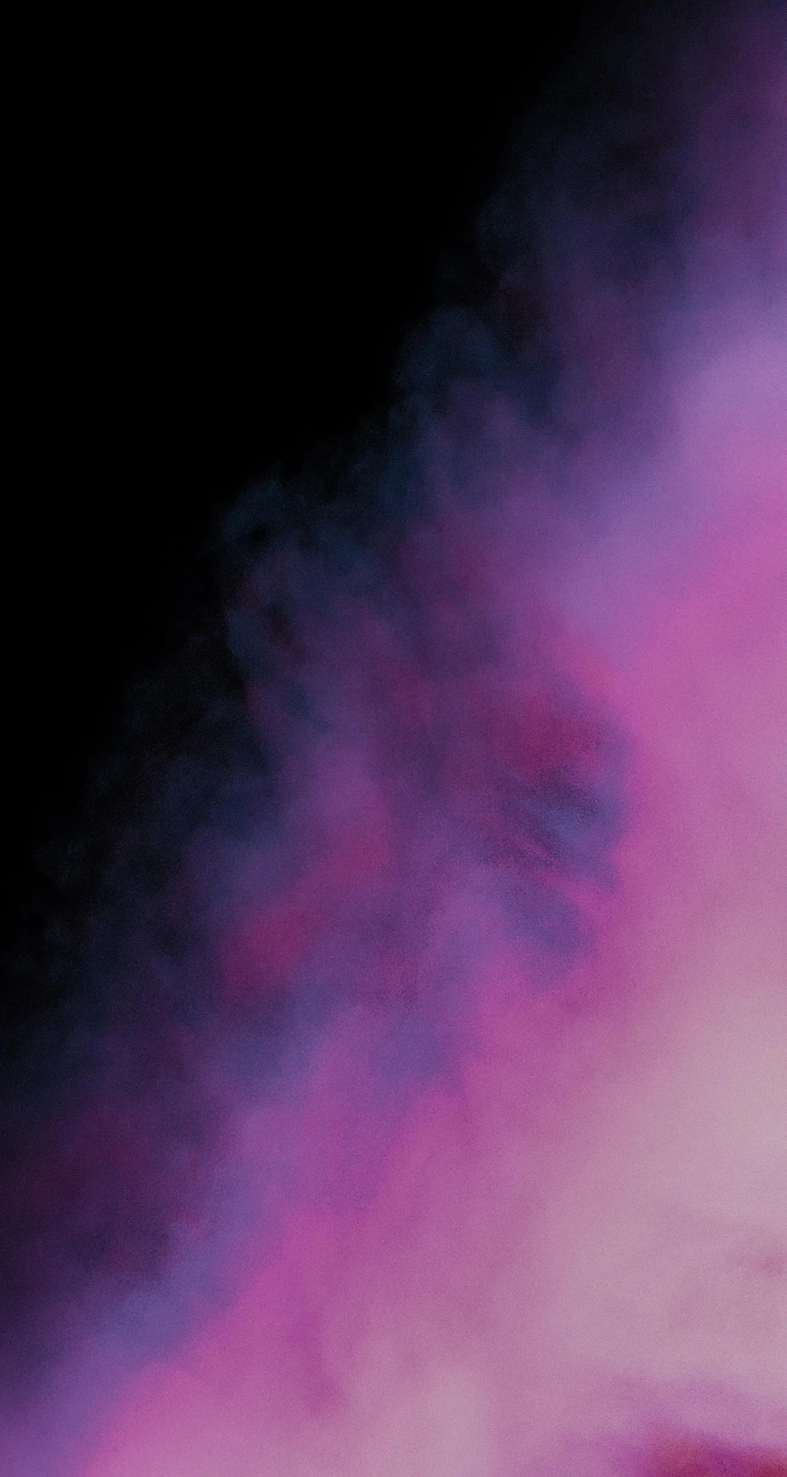 Abstract Colorful Gradient Smoke Effect on Black Wallpaper