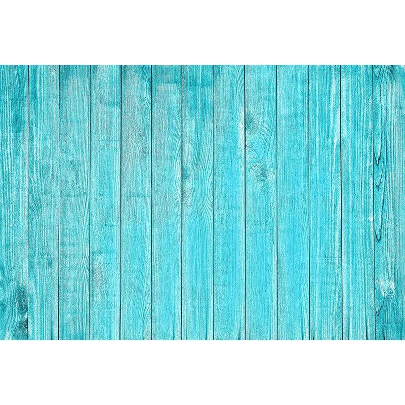 Aqua wooden slab with natural grain texture background 4K