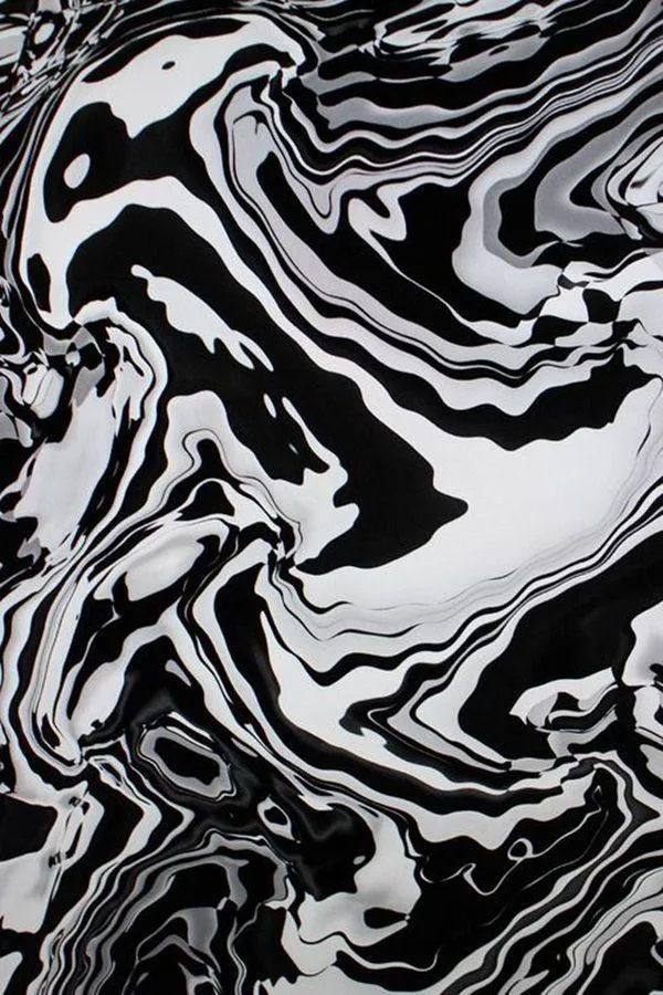 Black and white marble swirl texture for modern design image