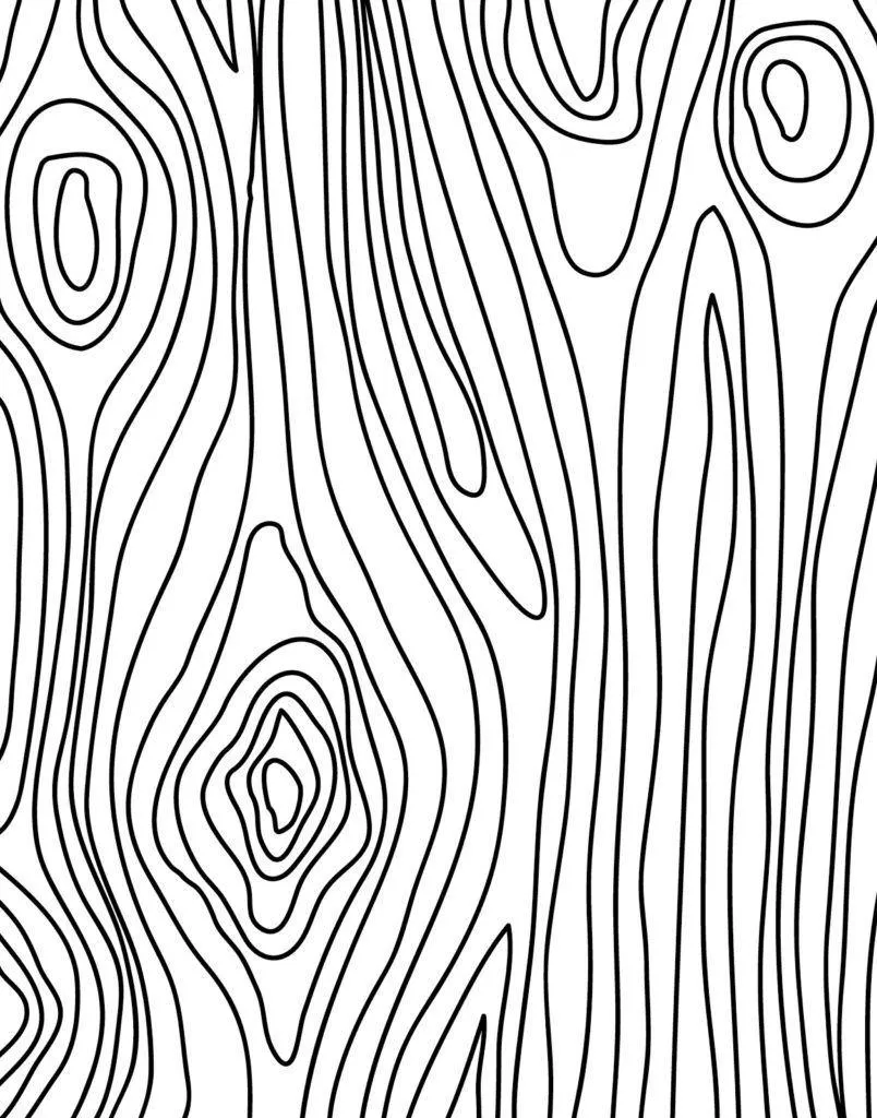 Black and white wood grain pattern Background Wallpaper