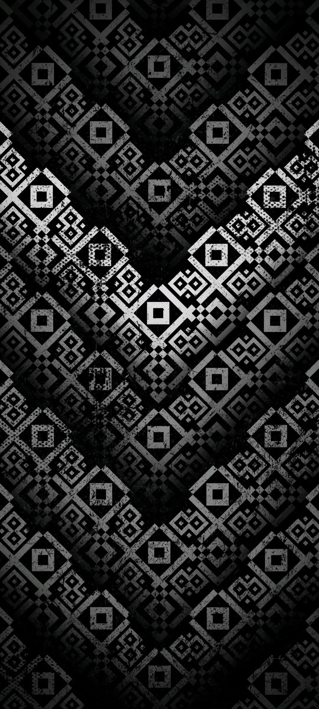 Black Carbon Pattern with Zigzag Metal Texture Finish