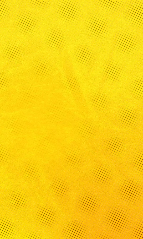 Bright yellow textured background with subtle fabric pattern