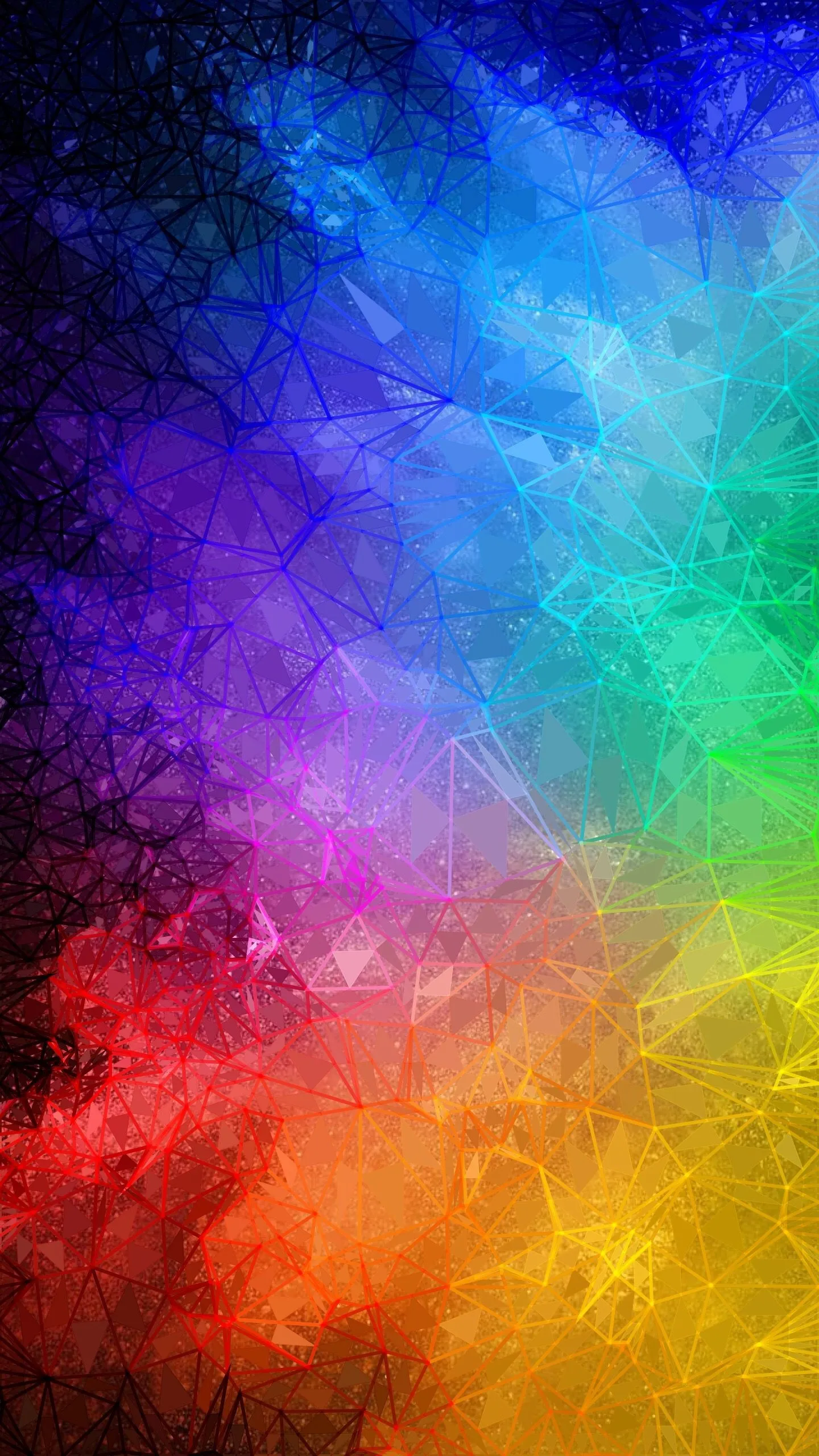 Colourful abstract background with rainbow smoke Wallpaper