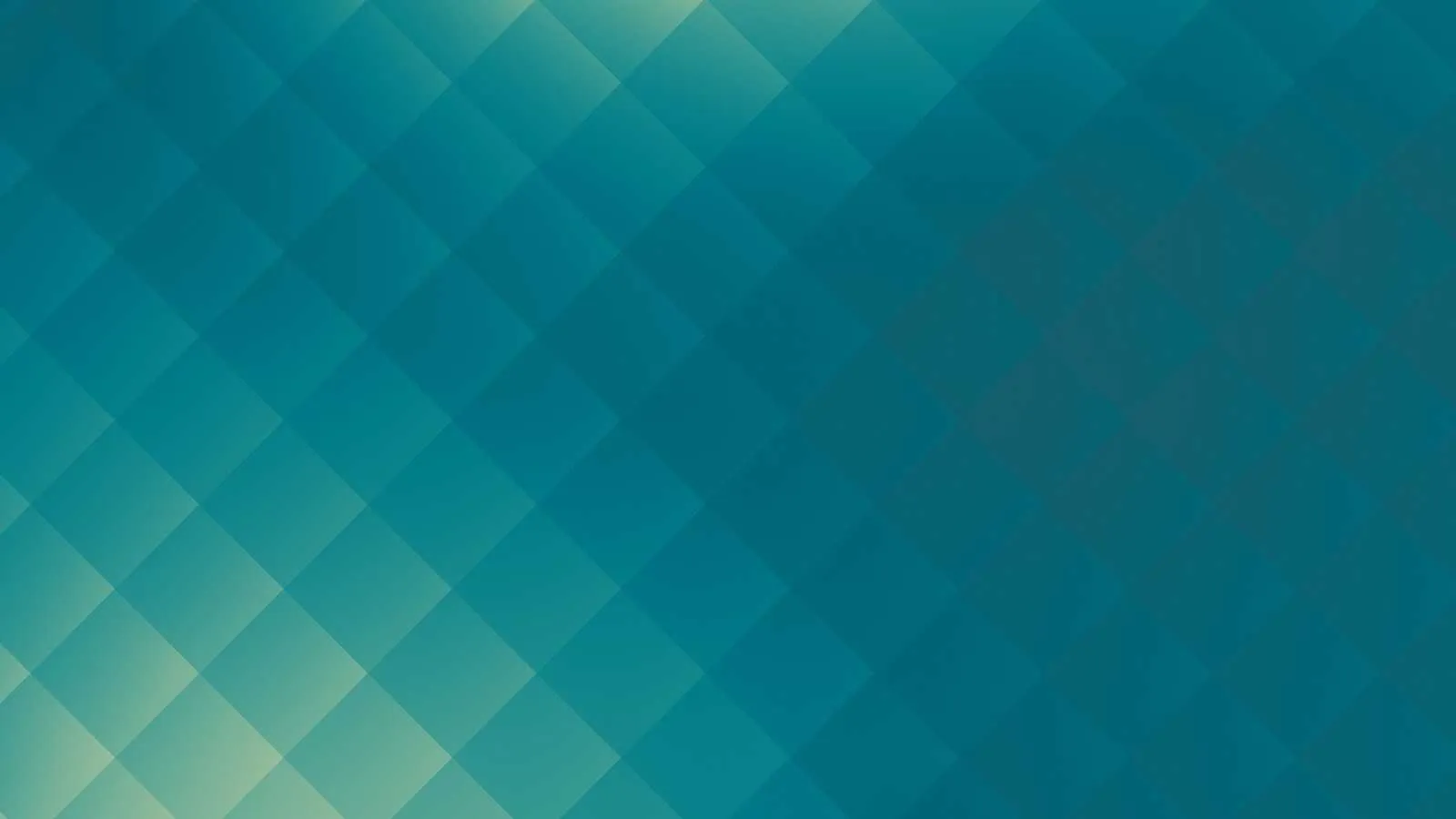 Cool teal geometric diamond pattern in digital design 4K