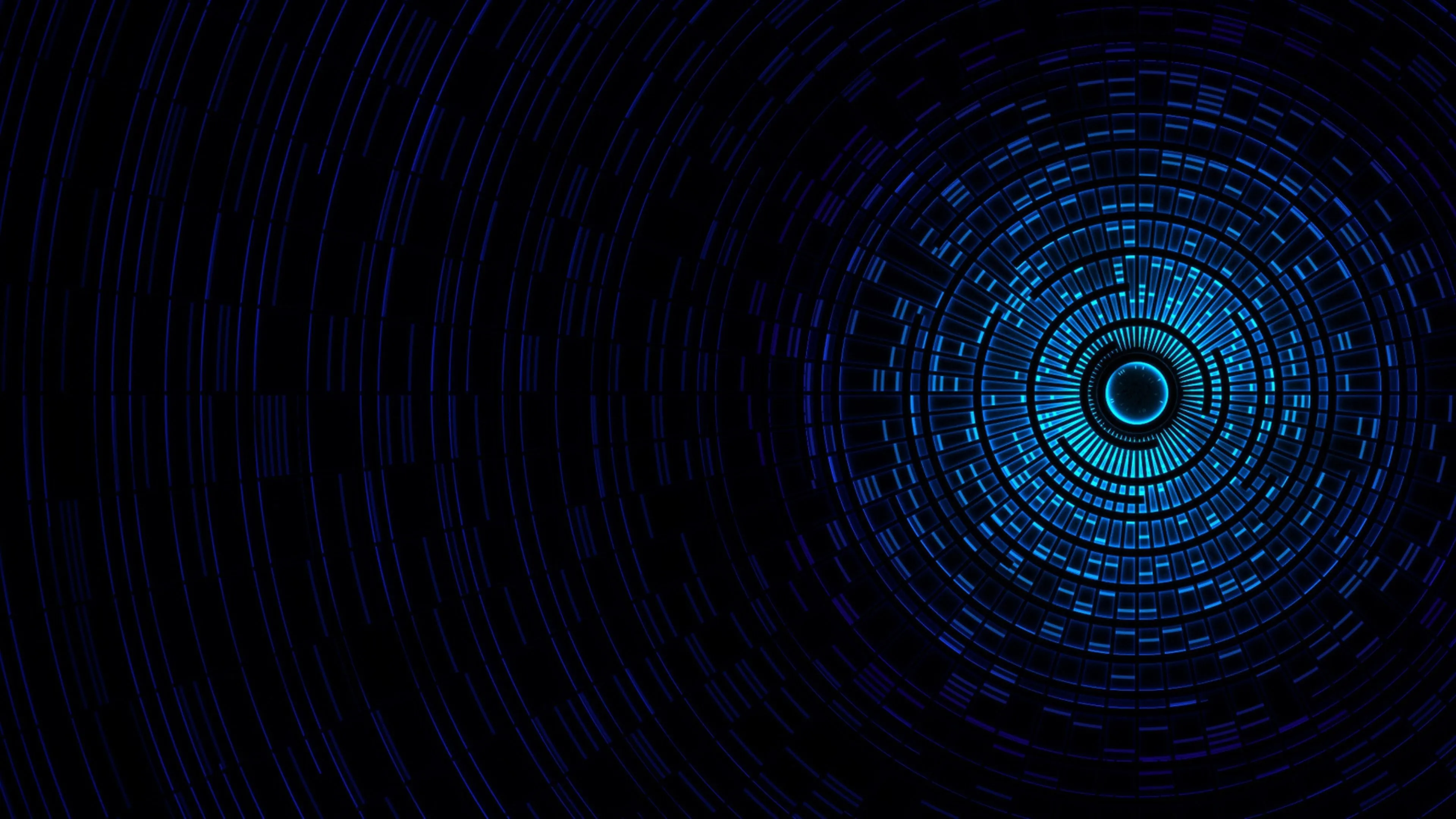 Dark spiral vortex abstract background wallpaper in 4k view