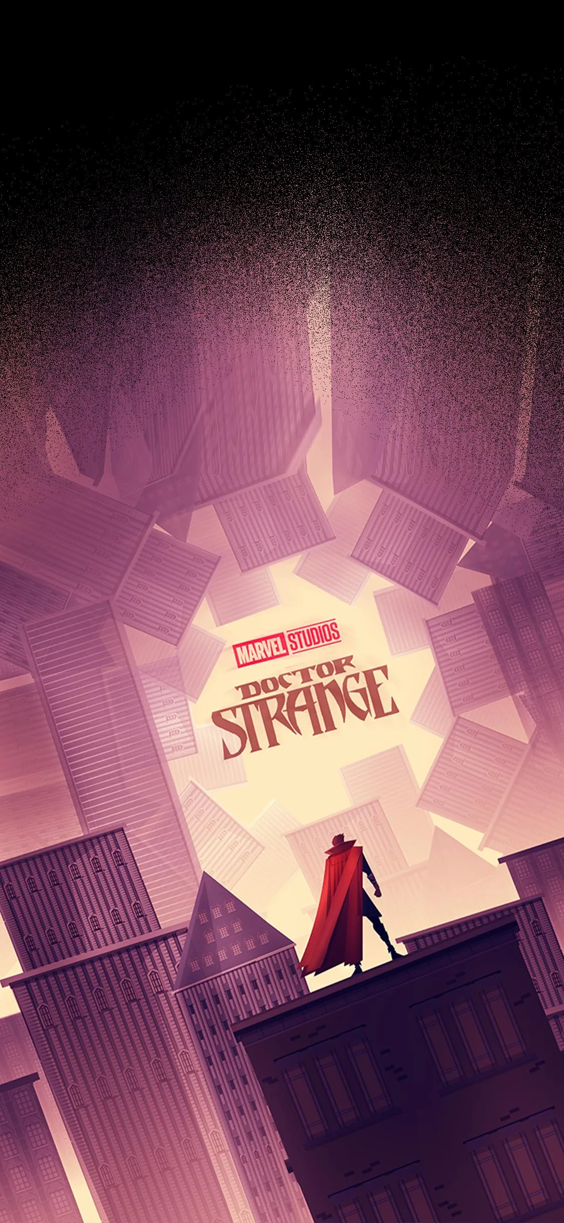 Doctor Strange Standing Tall in a Twisting City of Magic