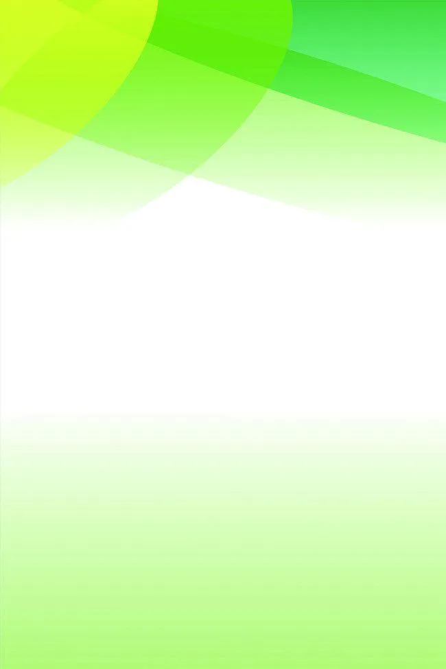 Fresh green abstract waves with a bright white center 4K