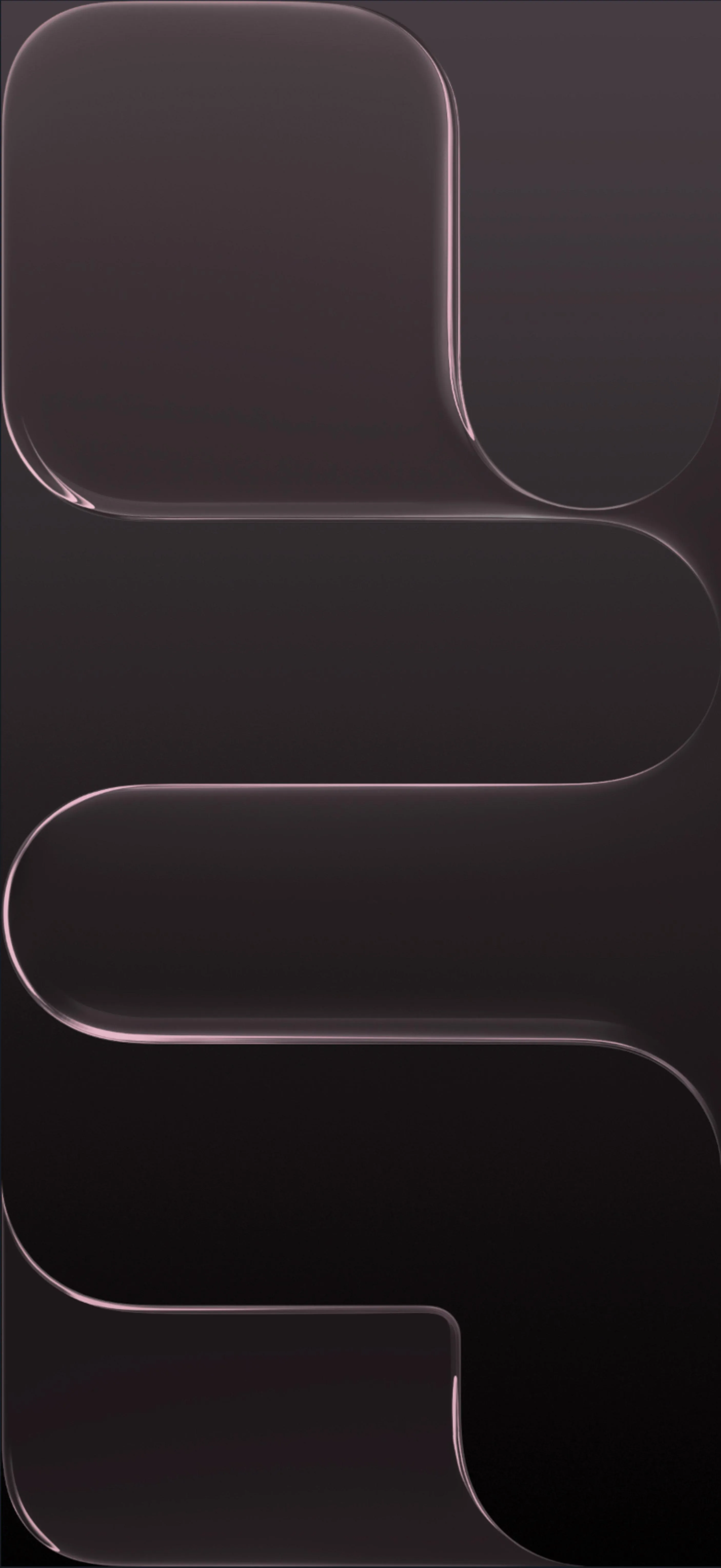 Futuristic Minimal Dark Lines on a Black Background