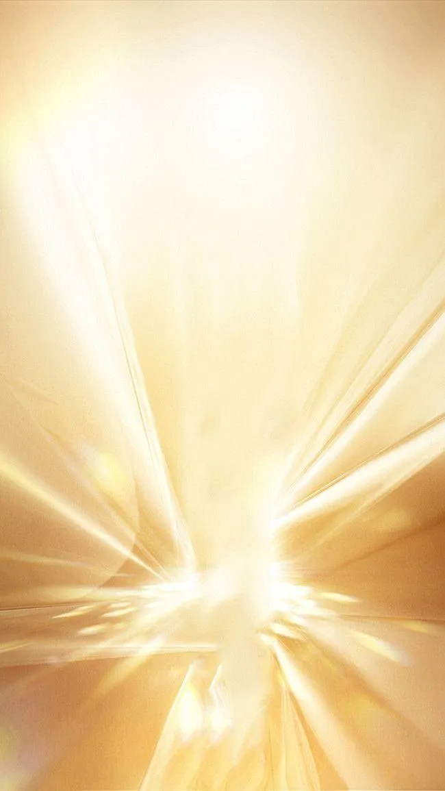 Golden light burst abstract background in high resolution