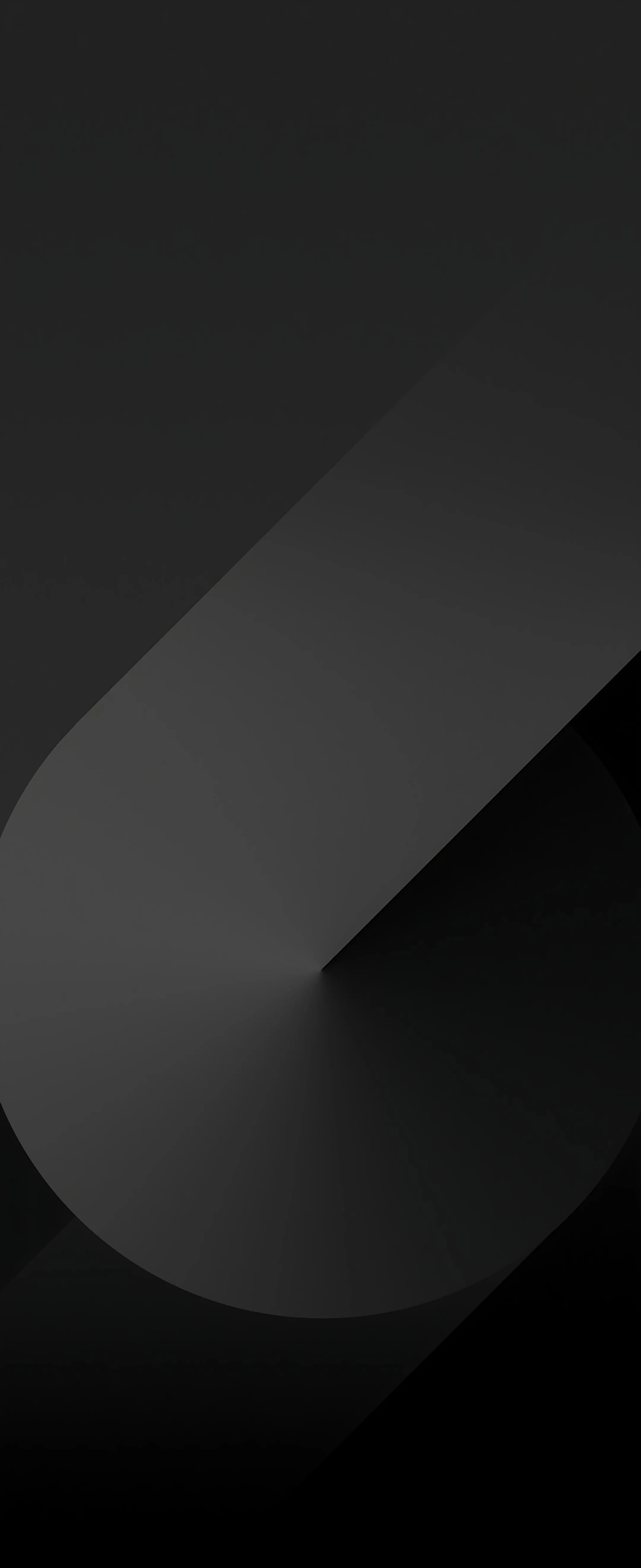 Minimal Black Abstract Geometric Pattern With Soft Light