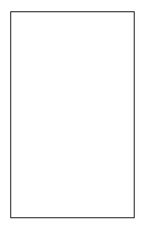 Minimalist white blank frame background for creative use
