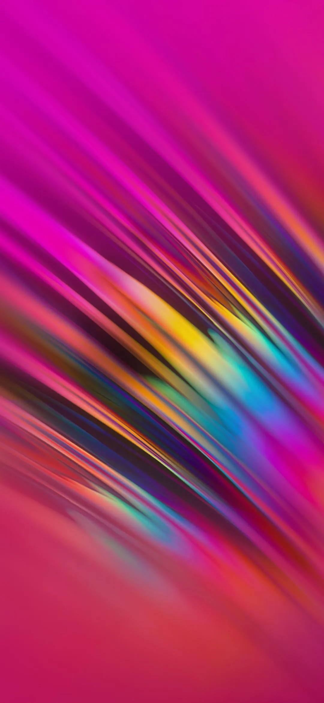 Neon Gradient Streaks Creating Futuristic Motion Art