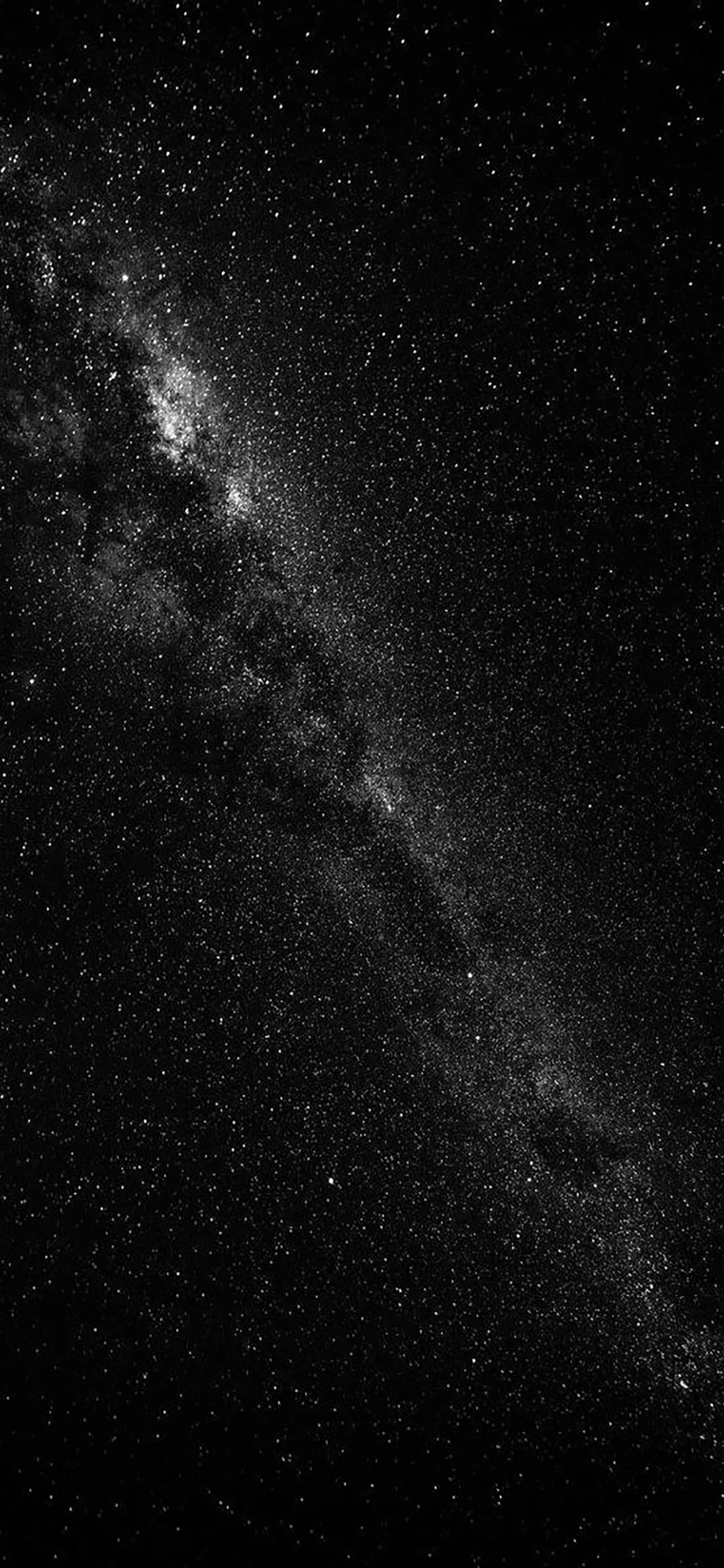 Night Sky with Distant Star Cluster in Outer Space Wallpaper