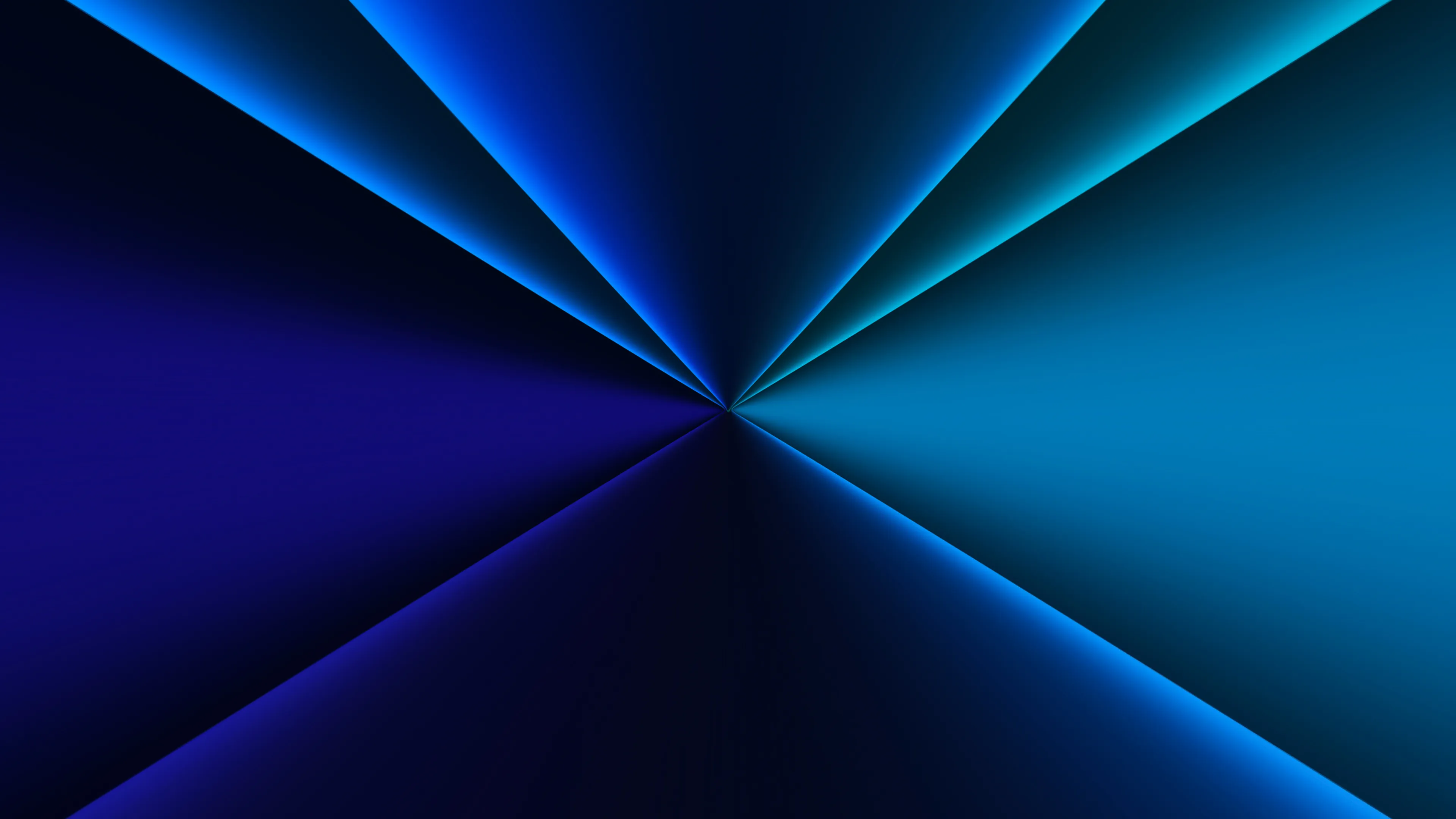 Radial blue light burst abstract background free wallpaper