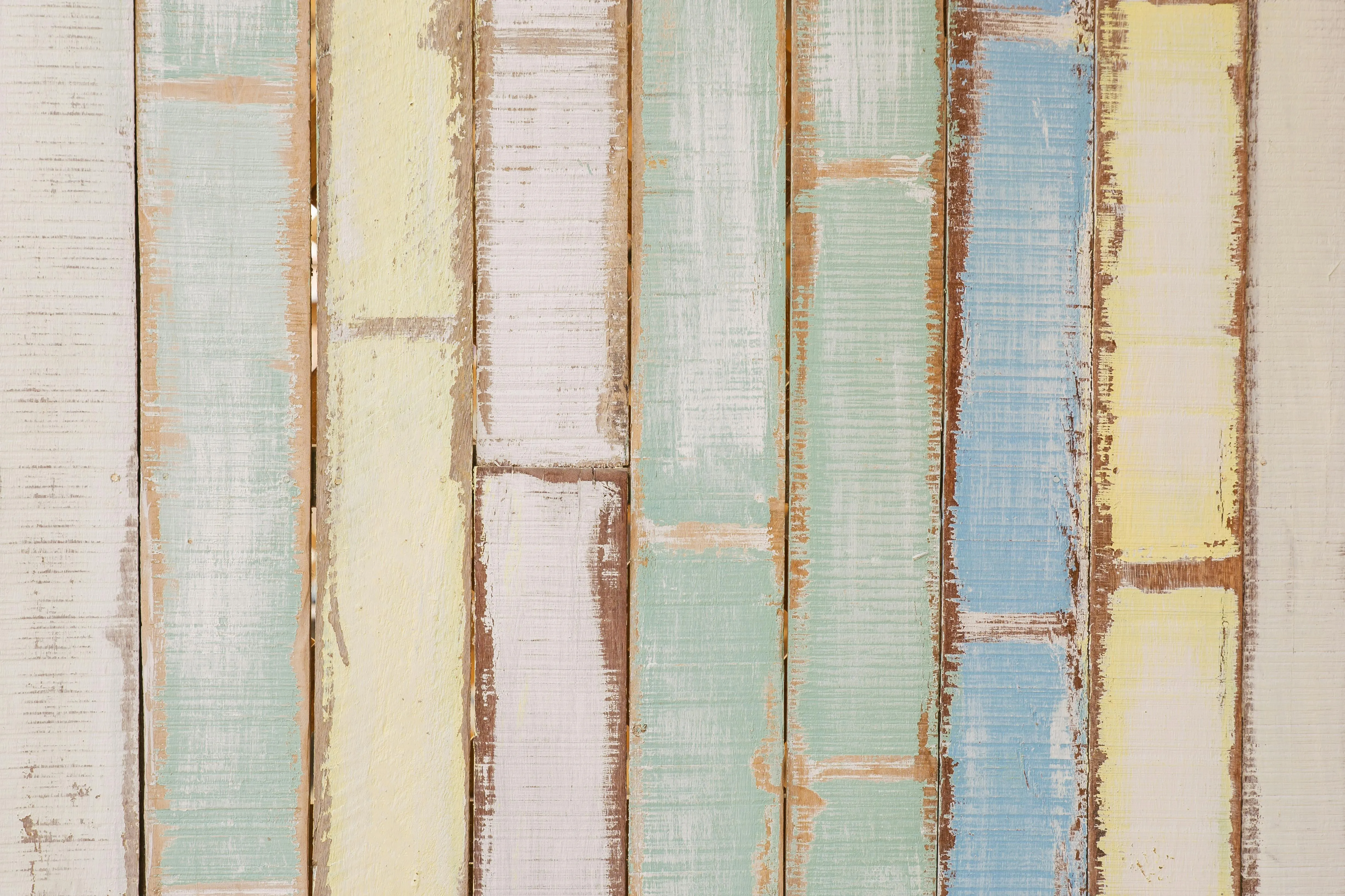 Rustic wooden Slabs with peeling paint and textures image