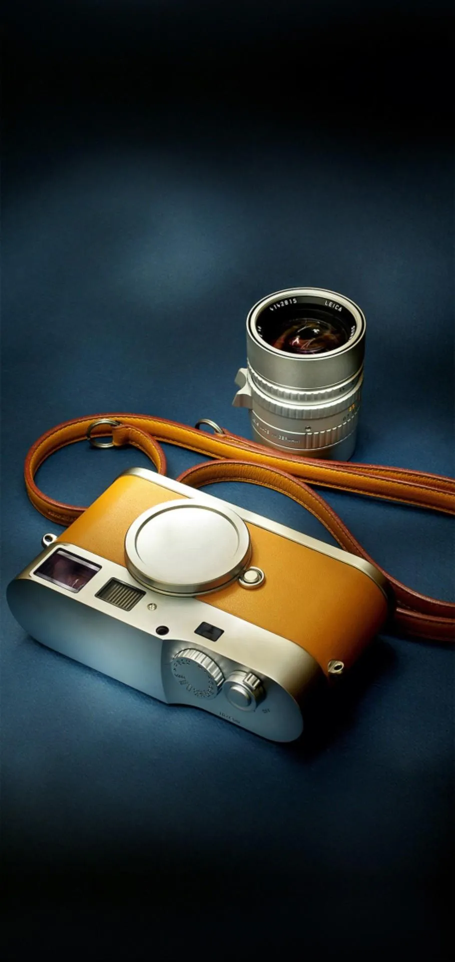 Small Vintage Camera Placed In Soft Moody Low Light