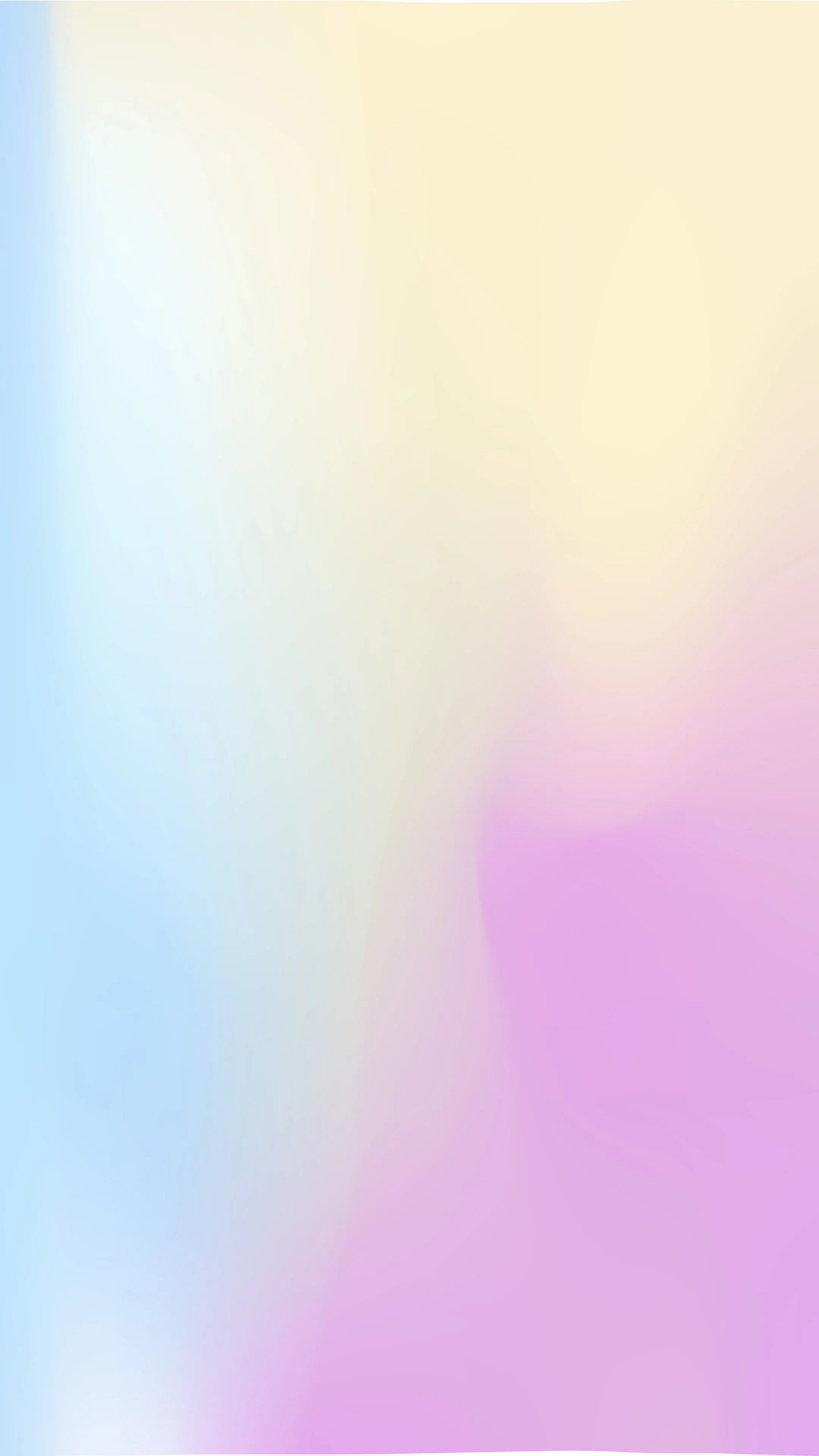 Soft dreamy pastel blend with light airy gradient Wallpaper