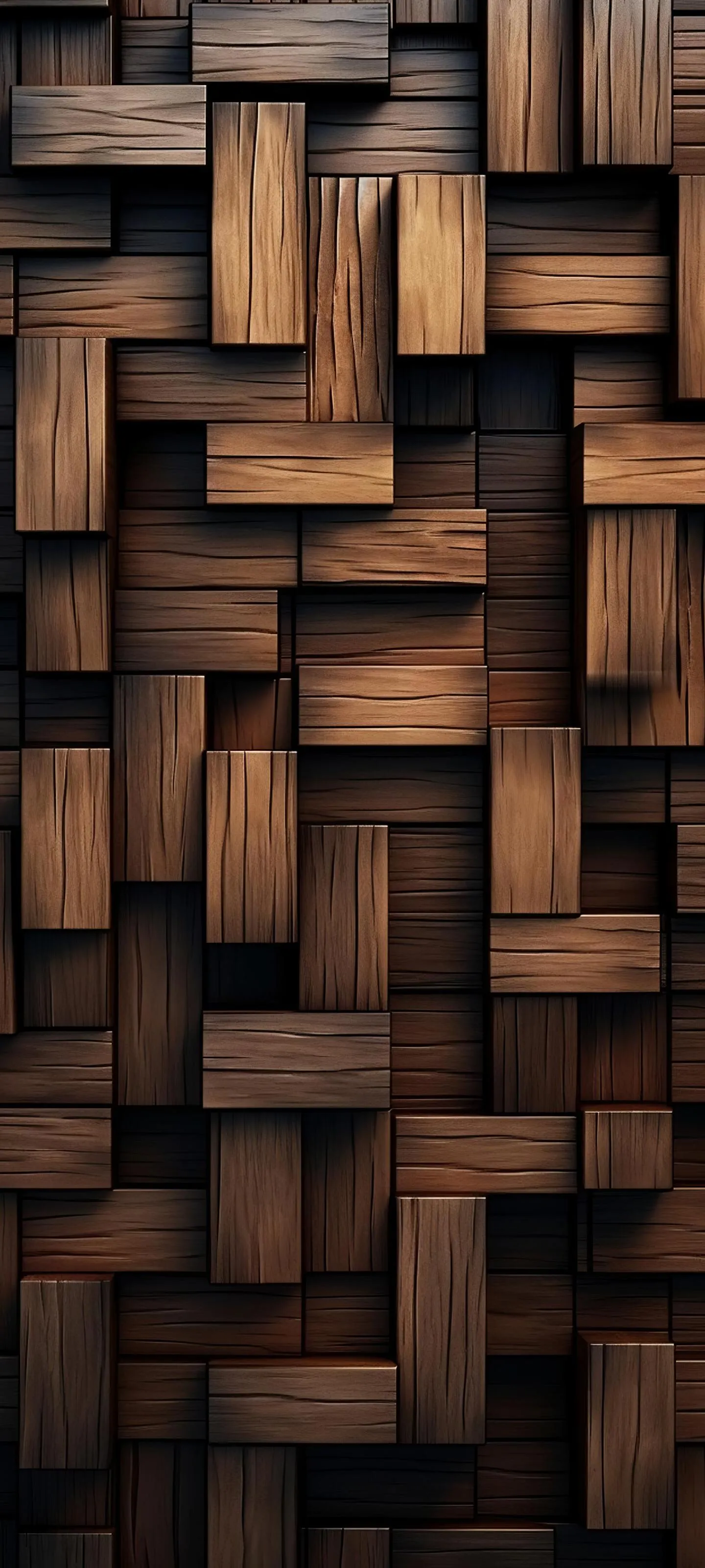 Stylish Wooden Texture Pattern Wallpaper Design Wallpaper