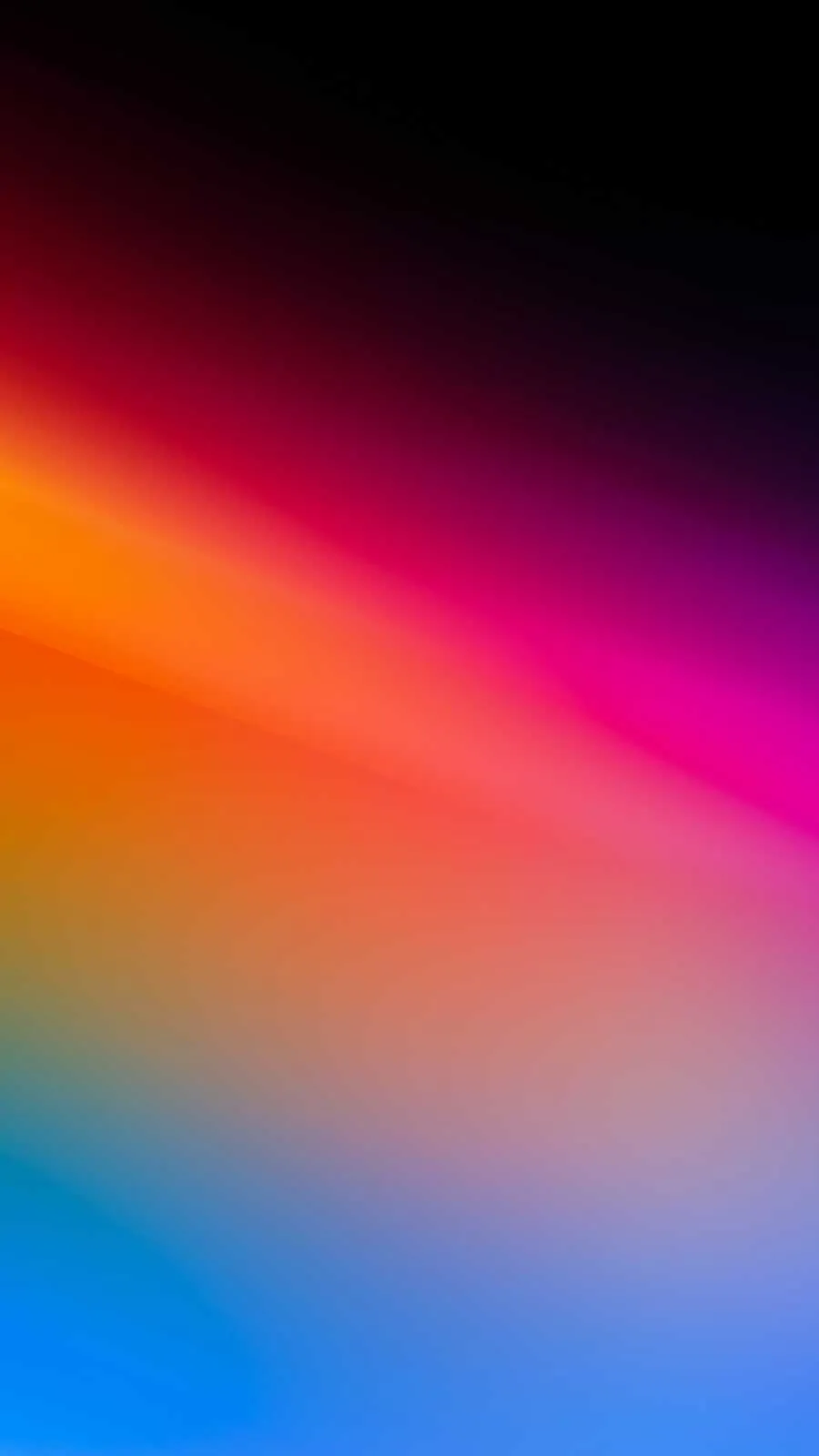 Vibrant diagonal gradient with orange pink and blue image