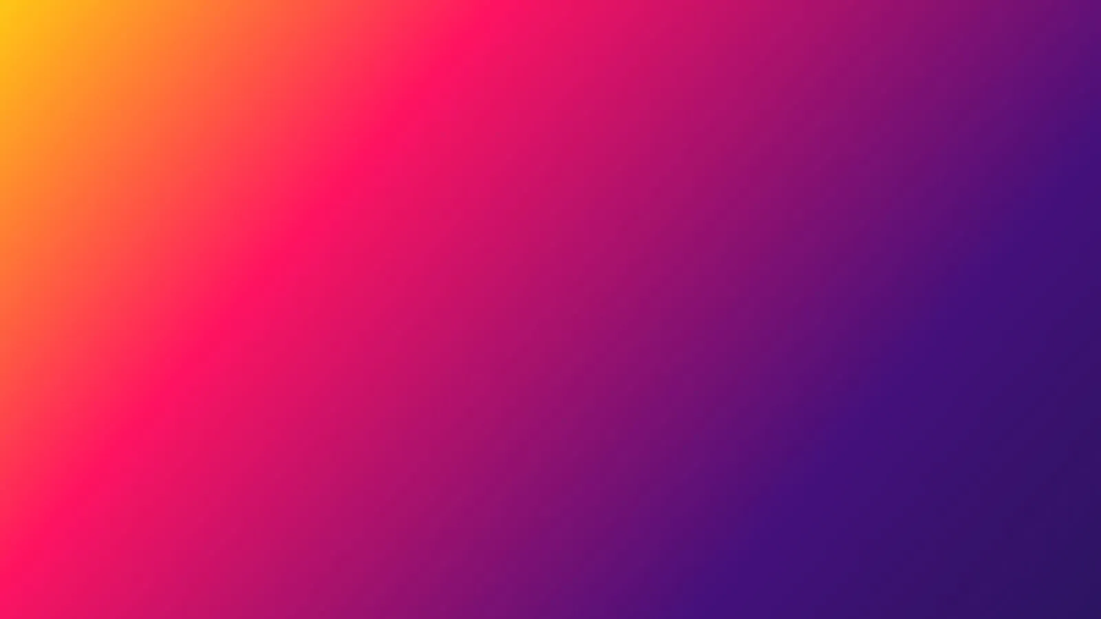 Vibrant multicolour gradient wallpaper for digital screens