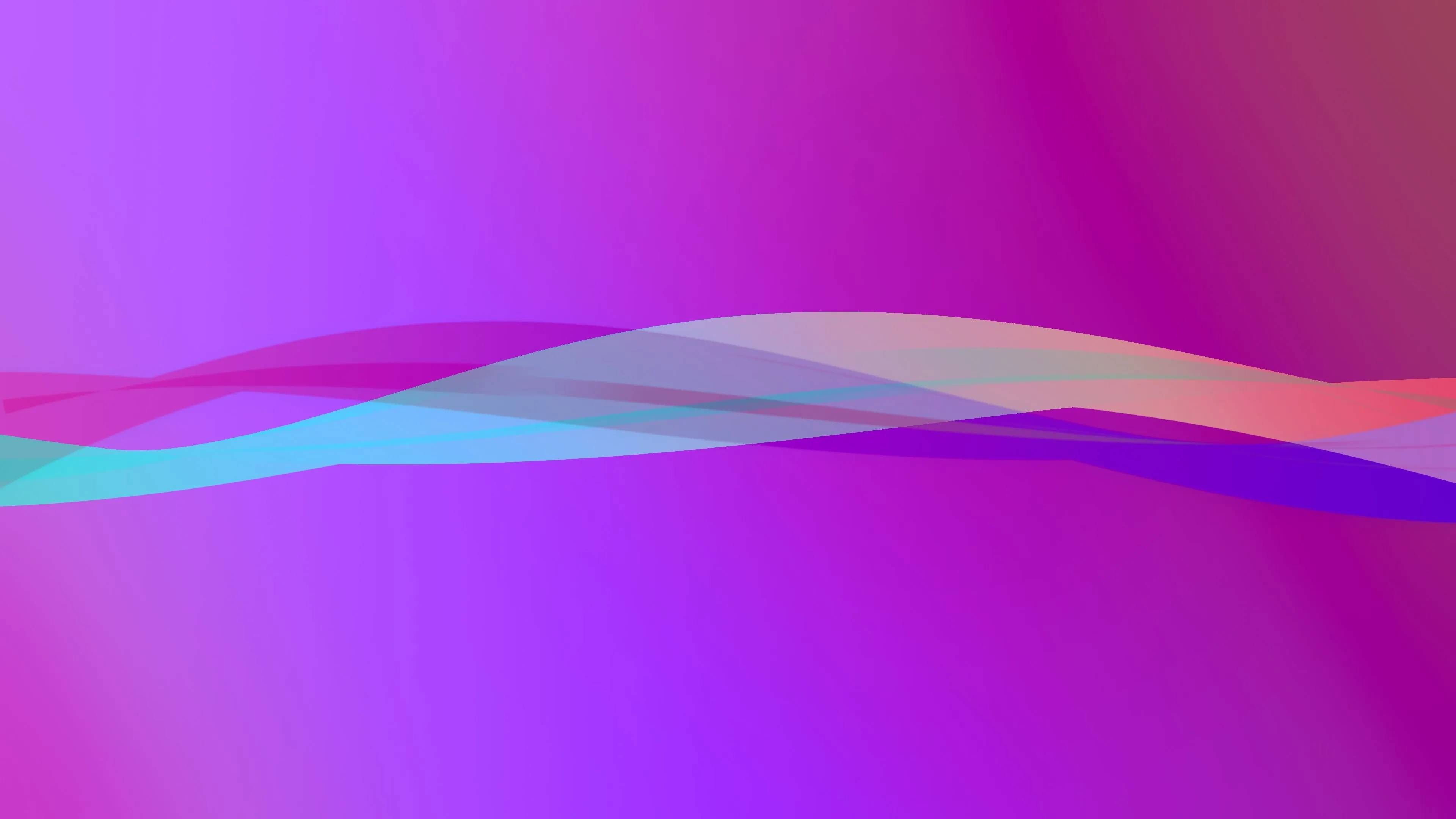 Vibrant purple and pink wave design with soft gradients