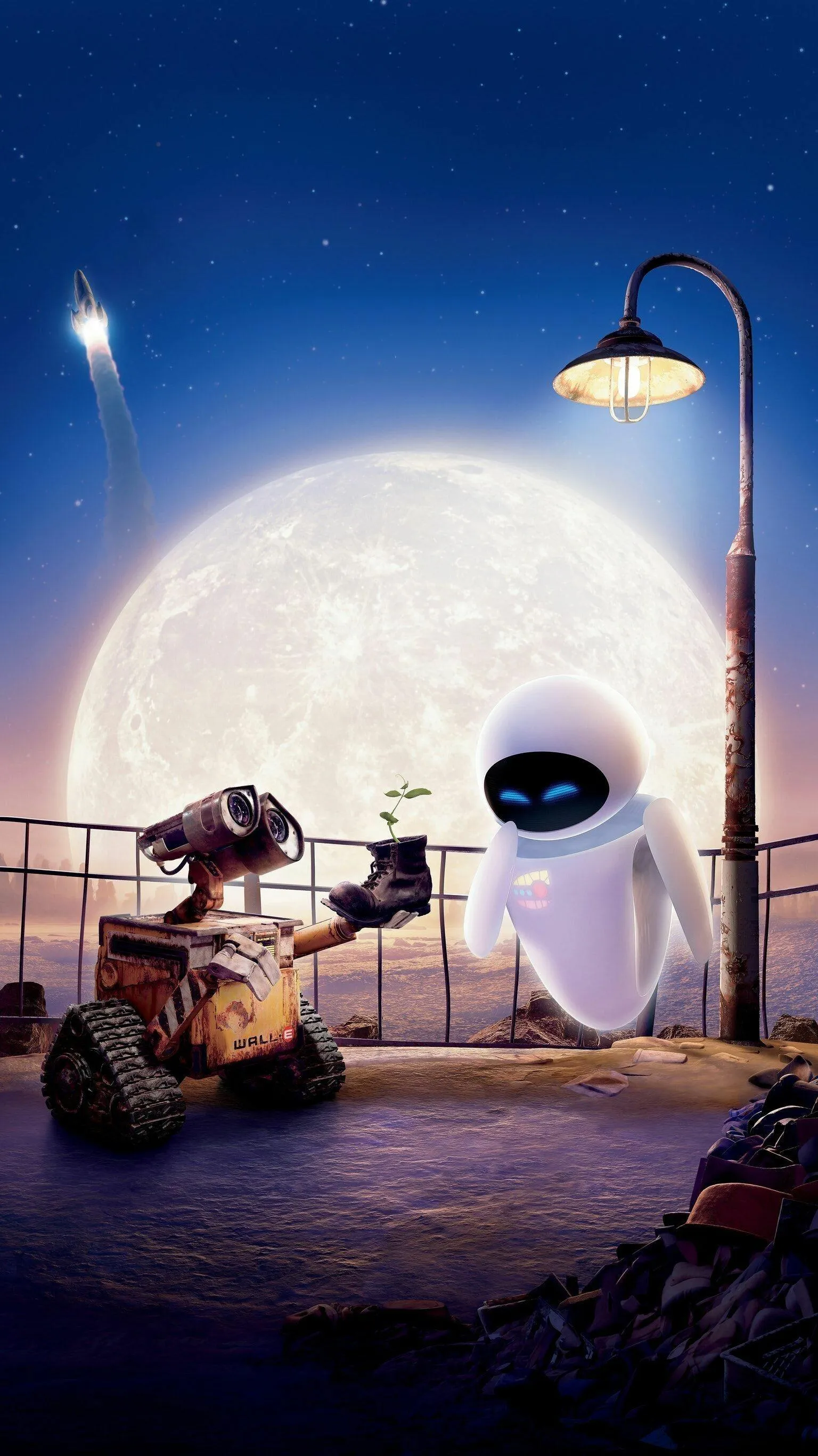 WALL E and EVE Discover Hope in a New Plant on Earth