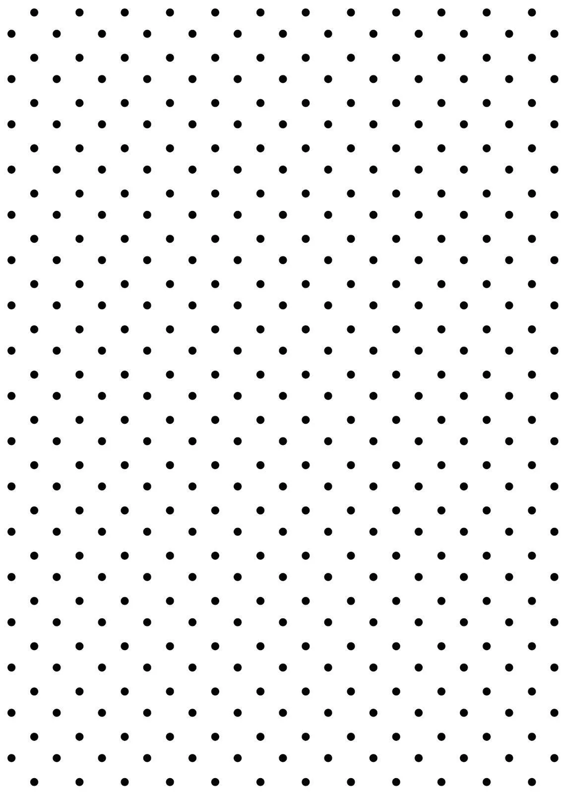 White background with evenly spaced black dots Wallpaper