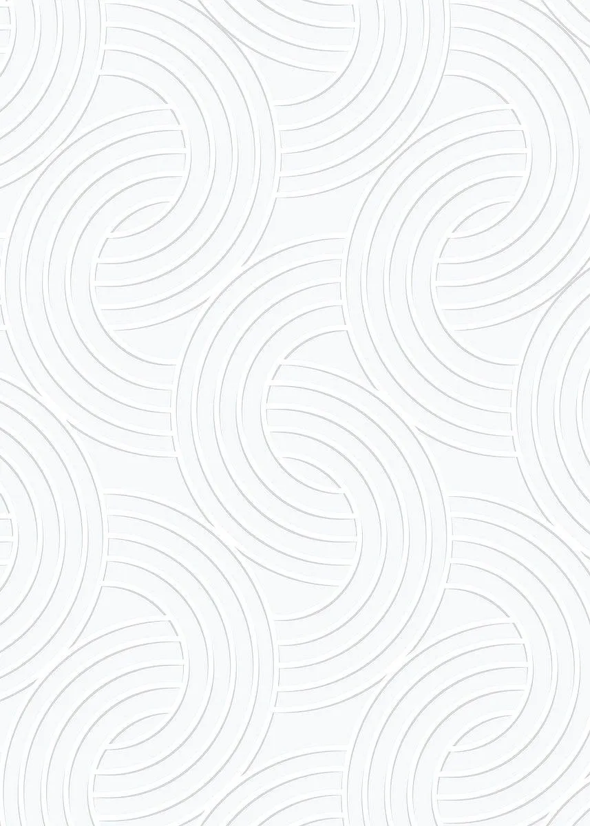 White circular wave pattern creating elegant texture HD