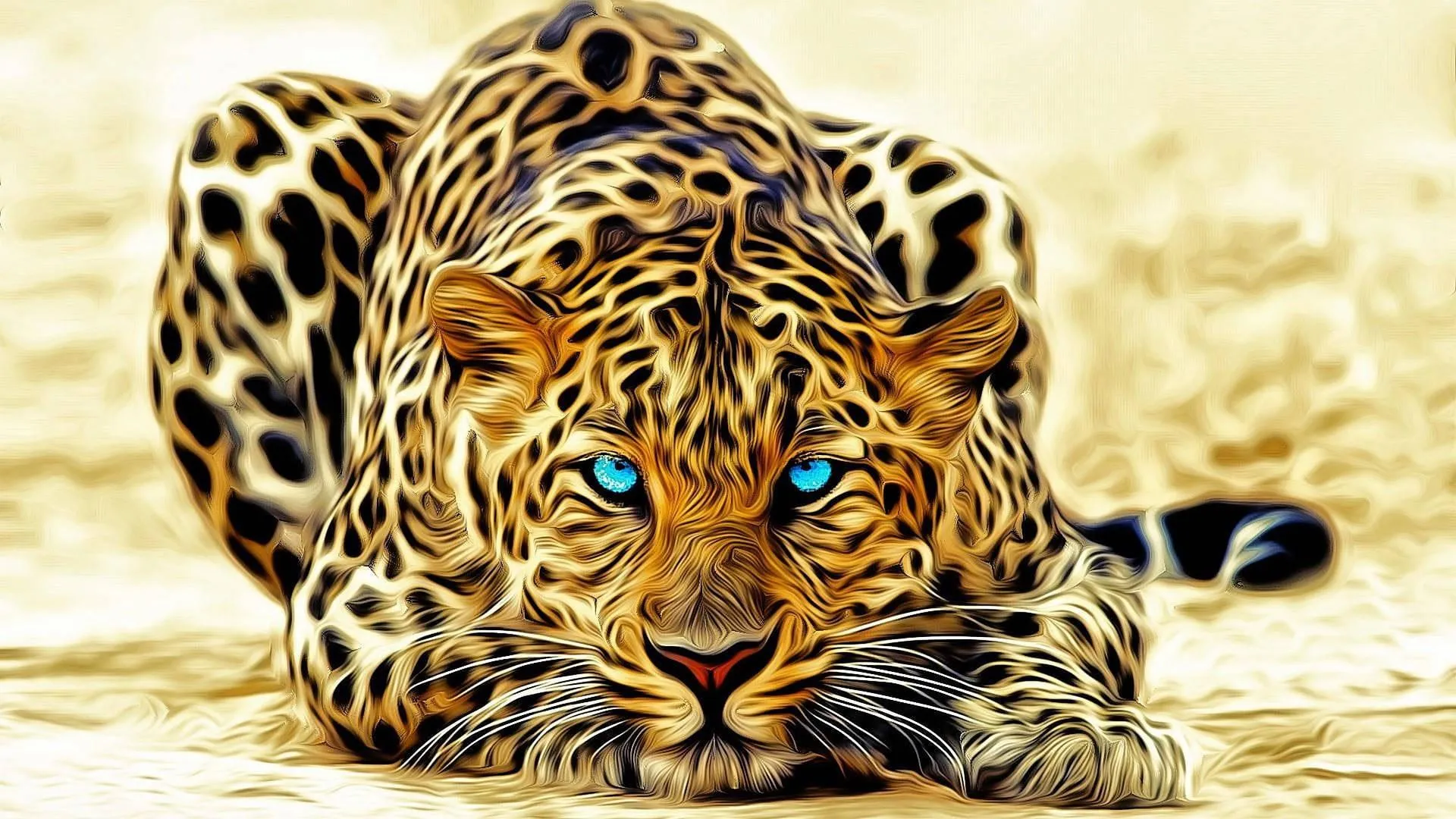 Close Up of Jaguar Looking Fierce in Natural Habitat