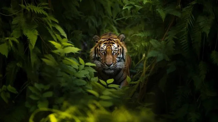 HD Tiger Wallpaper Beautiful Wild Animal In The Forest