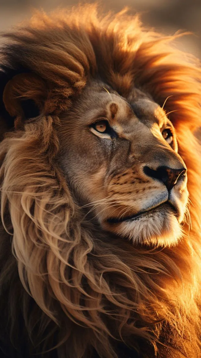 Male Lion Close Up Image Wildlife Photography HD Wallpaper