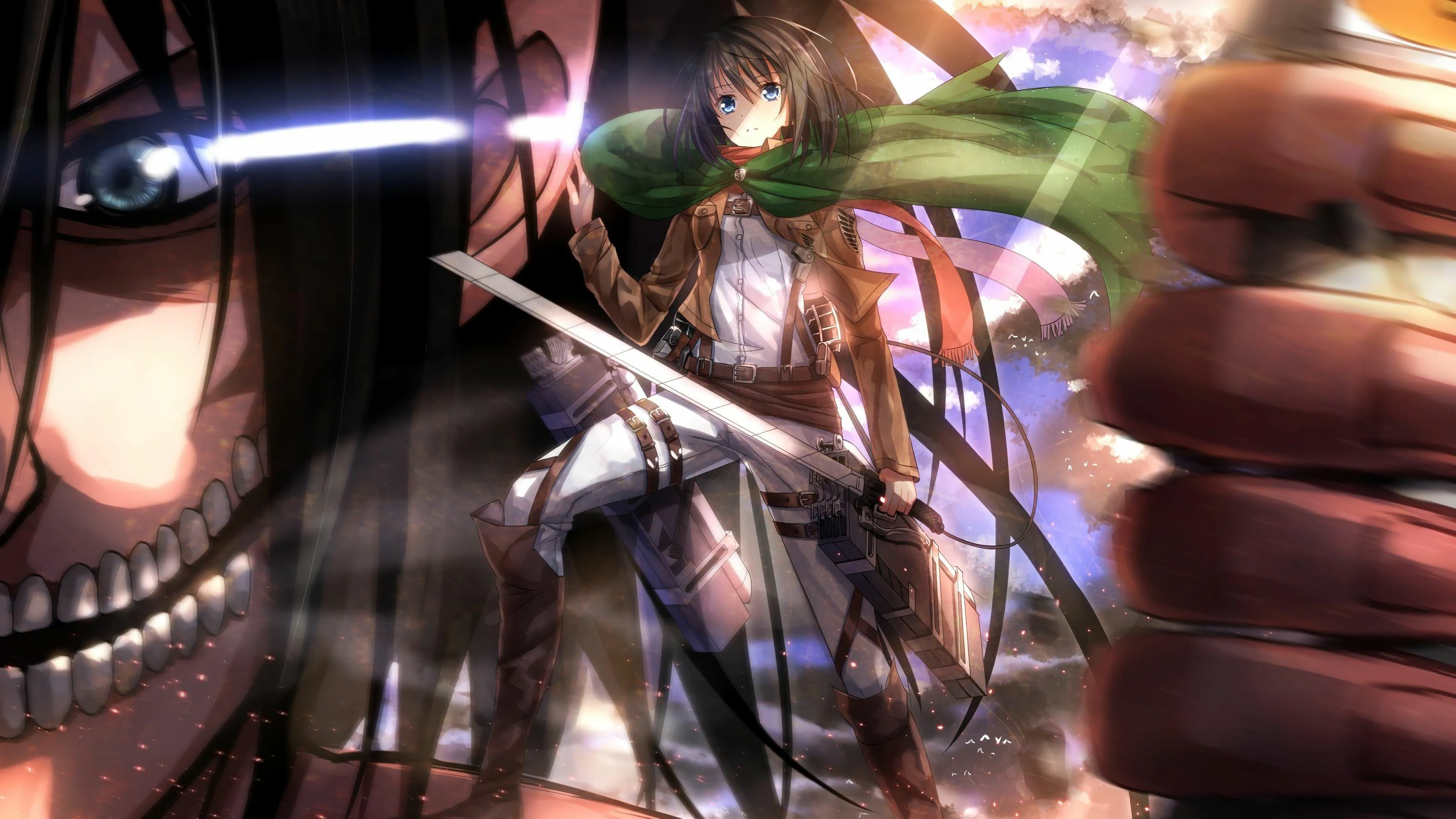 Akame Ga Kill Blade Shines with Deadly Precision Swing