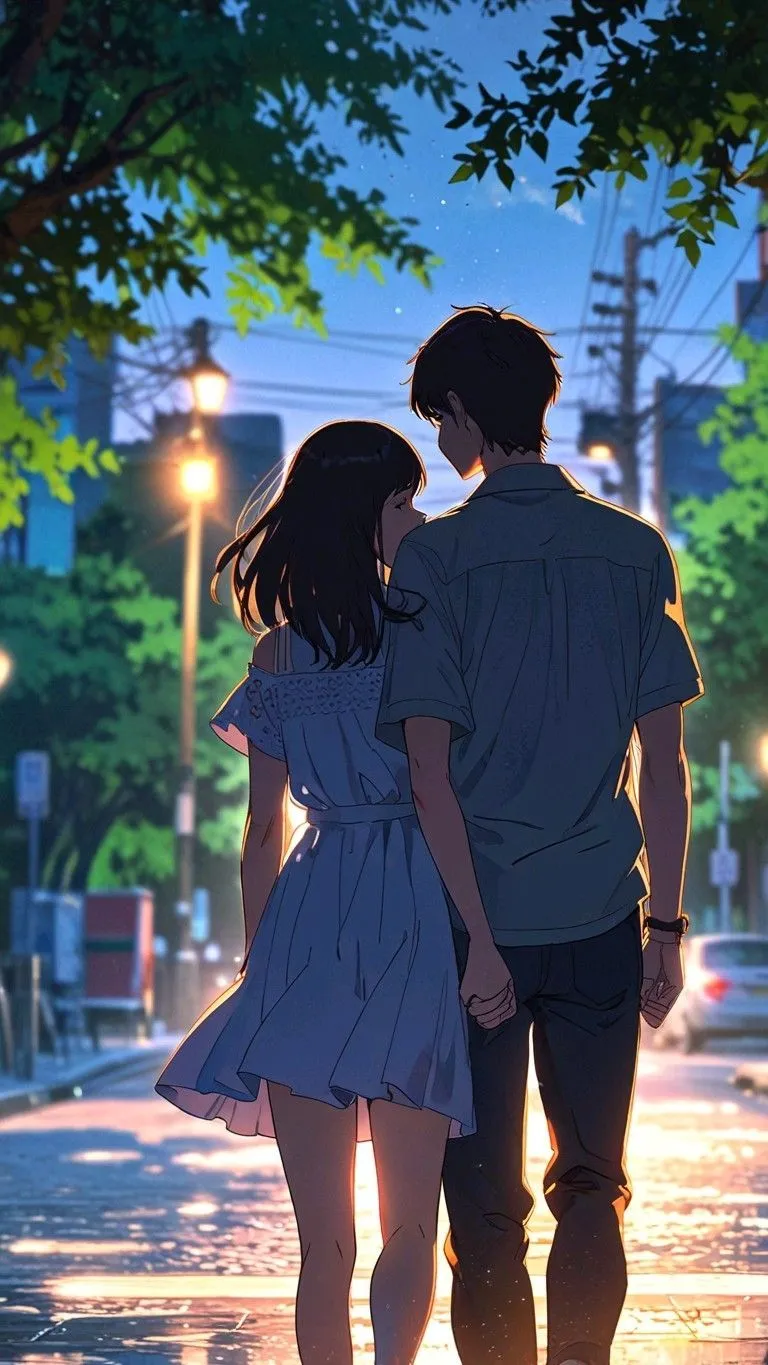 Boy and girl walking by holding hands images download free
