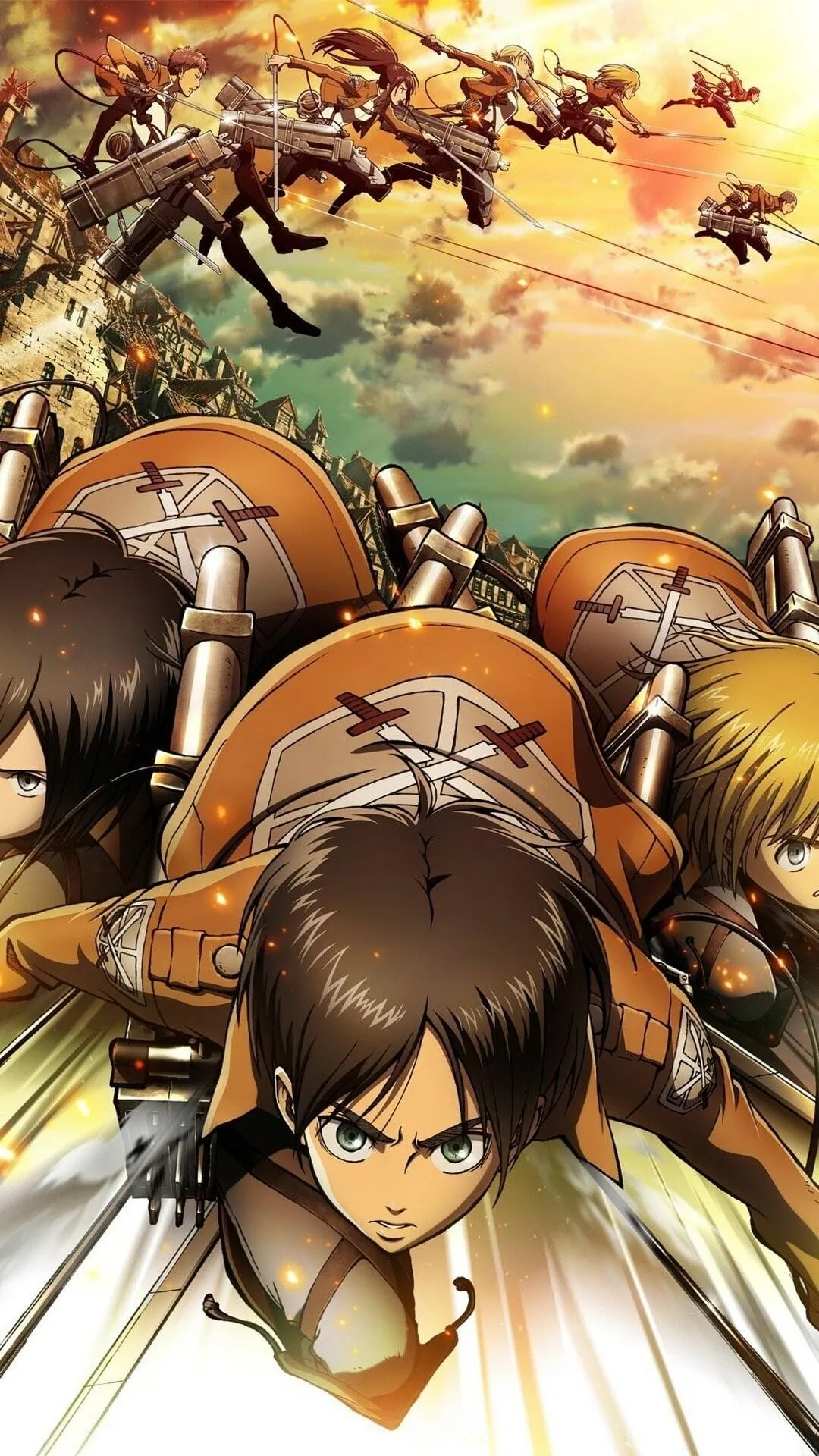 Attack on Titan Eren and Mikasa Childhood Friendship