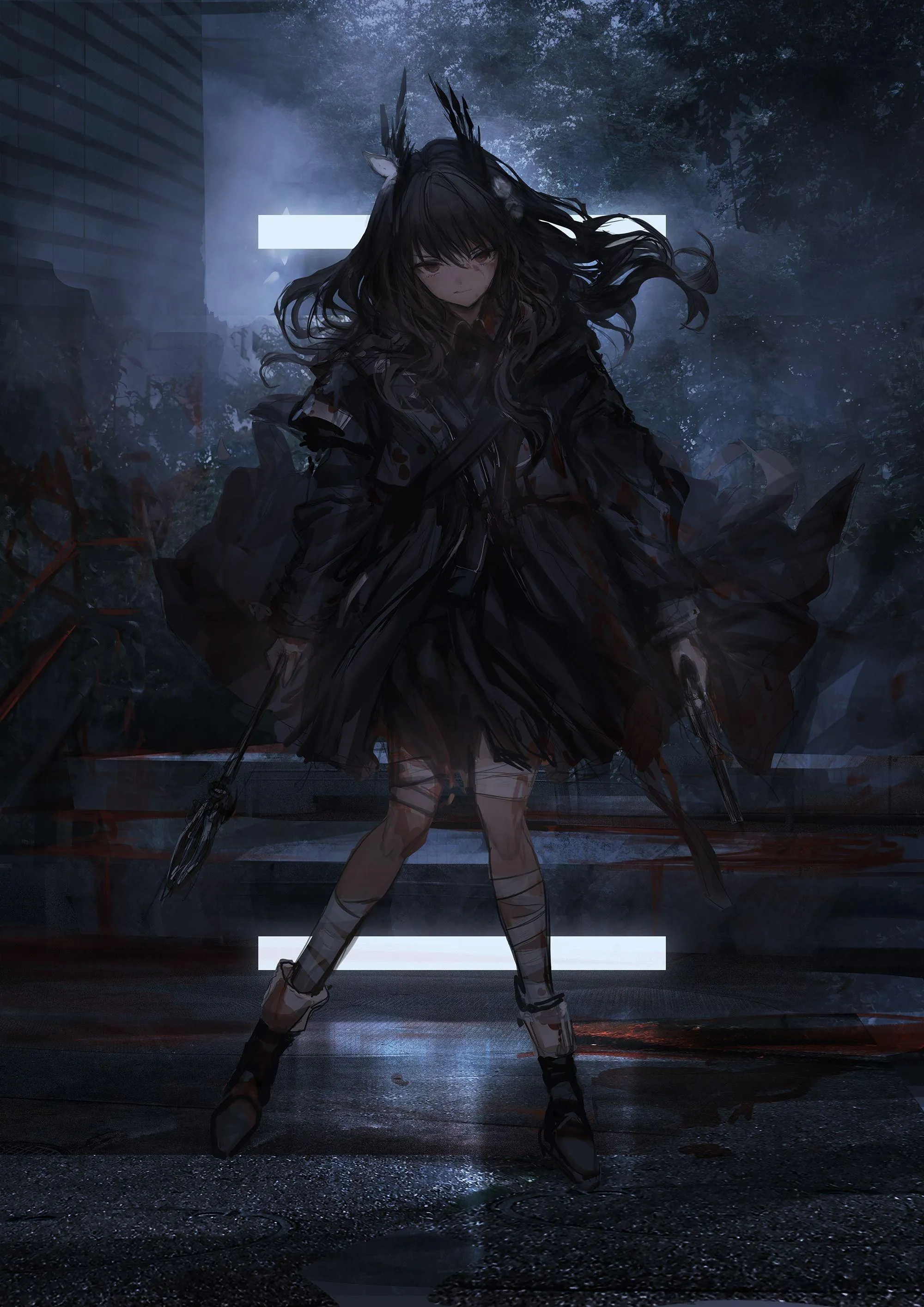 Attack on Titan Eren Stands Alone in Darkness with Power