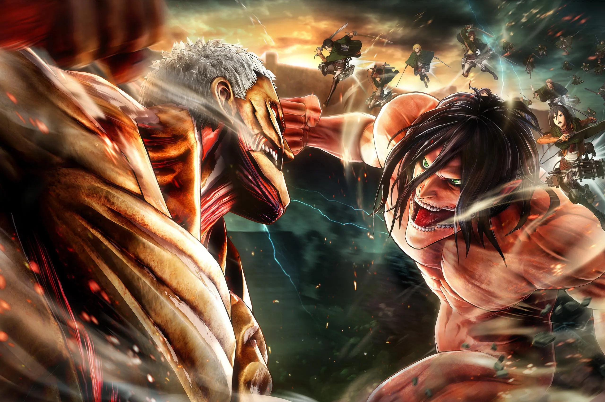 Attack on Titan Founding Titan Wreaks Destruction Fast