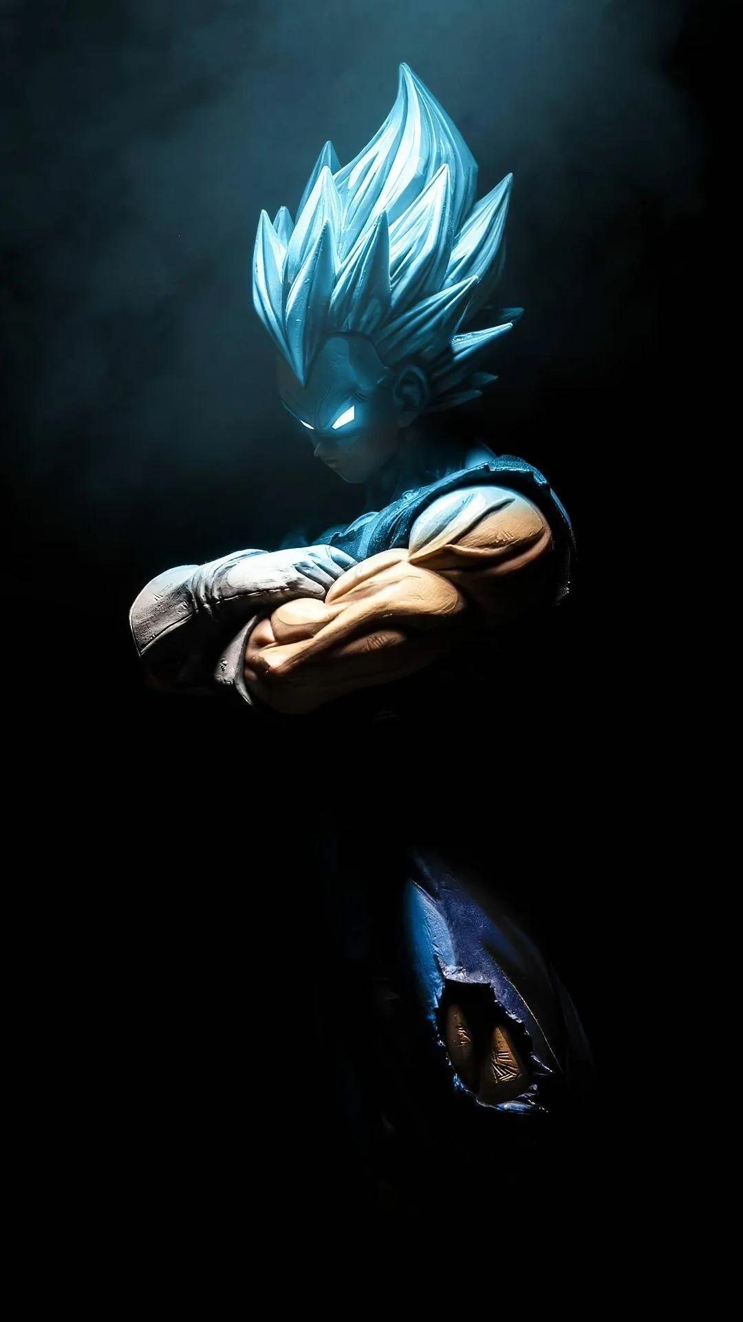 Blue Flame Holding Hand from Dabi of Todoroki Clan Wallpaper